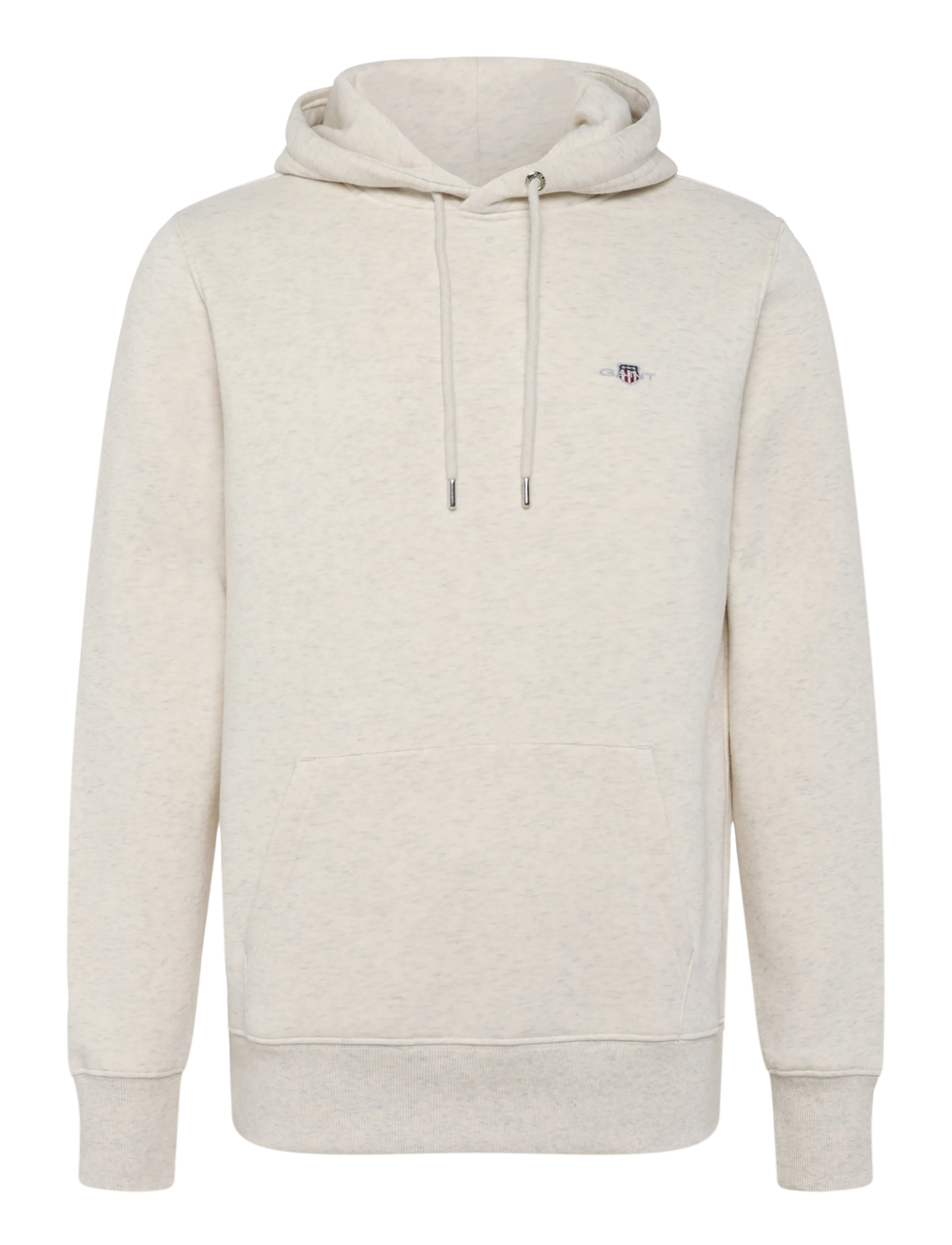 Gant - REG SHIELD HOODIE - kapuzenpullover - glacier melange - 1