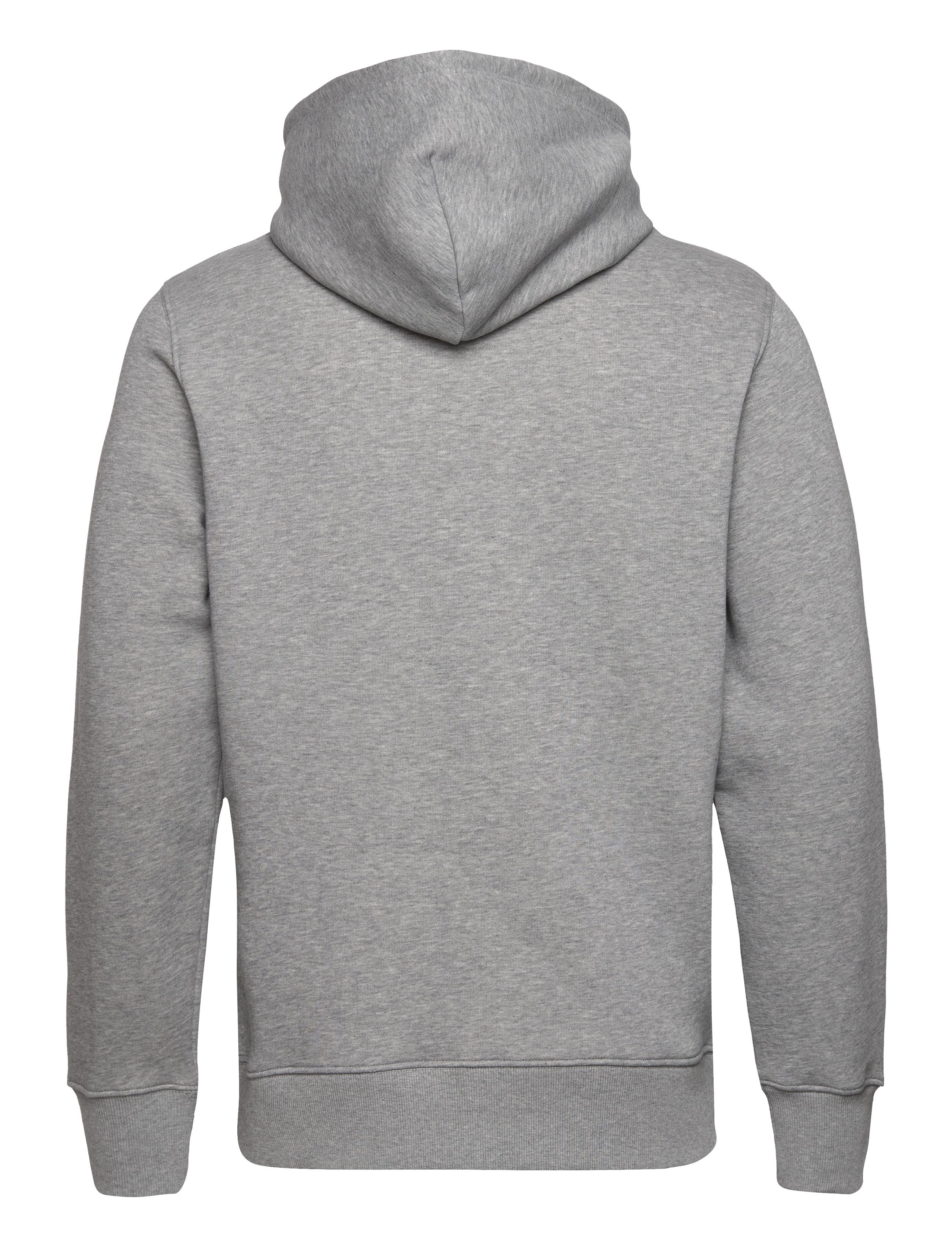 Gant - REG SHIELD HOODIE - kapuutsiga dressipluusid - grey melange - 4