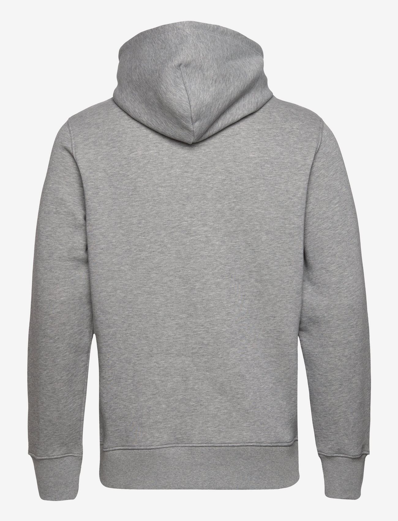 GANT - REG SHIELD HOODIE - hættetrøjer - grey melange - 2