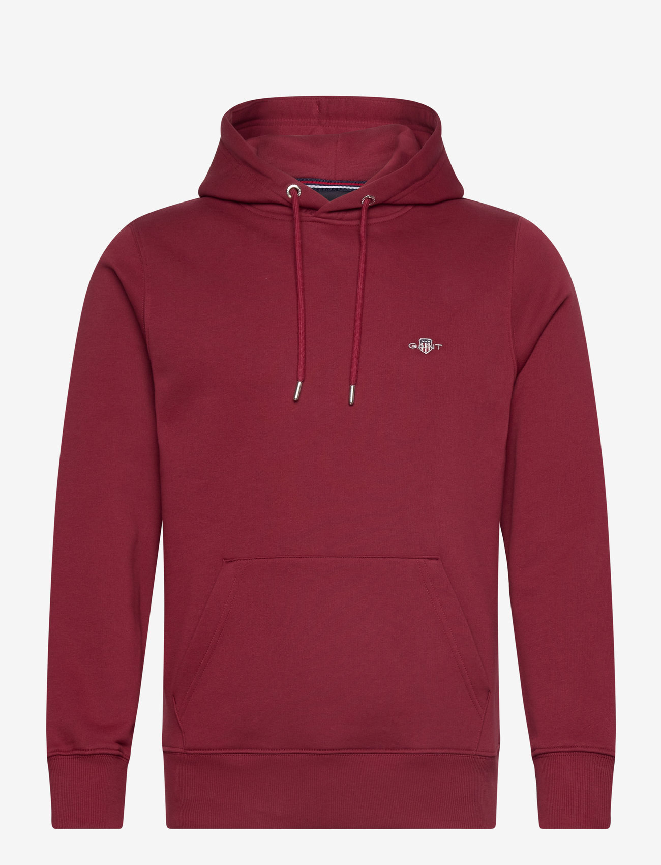 GANT - REG SHIELD HOODIE - hoodies - plumped red - 0