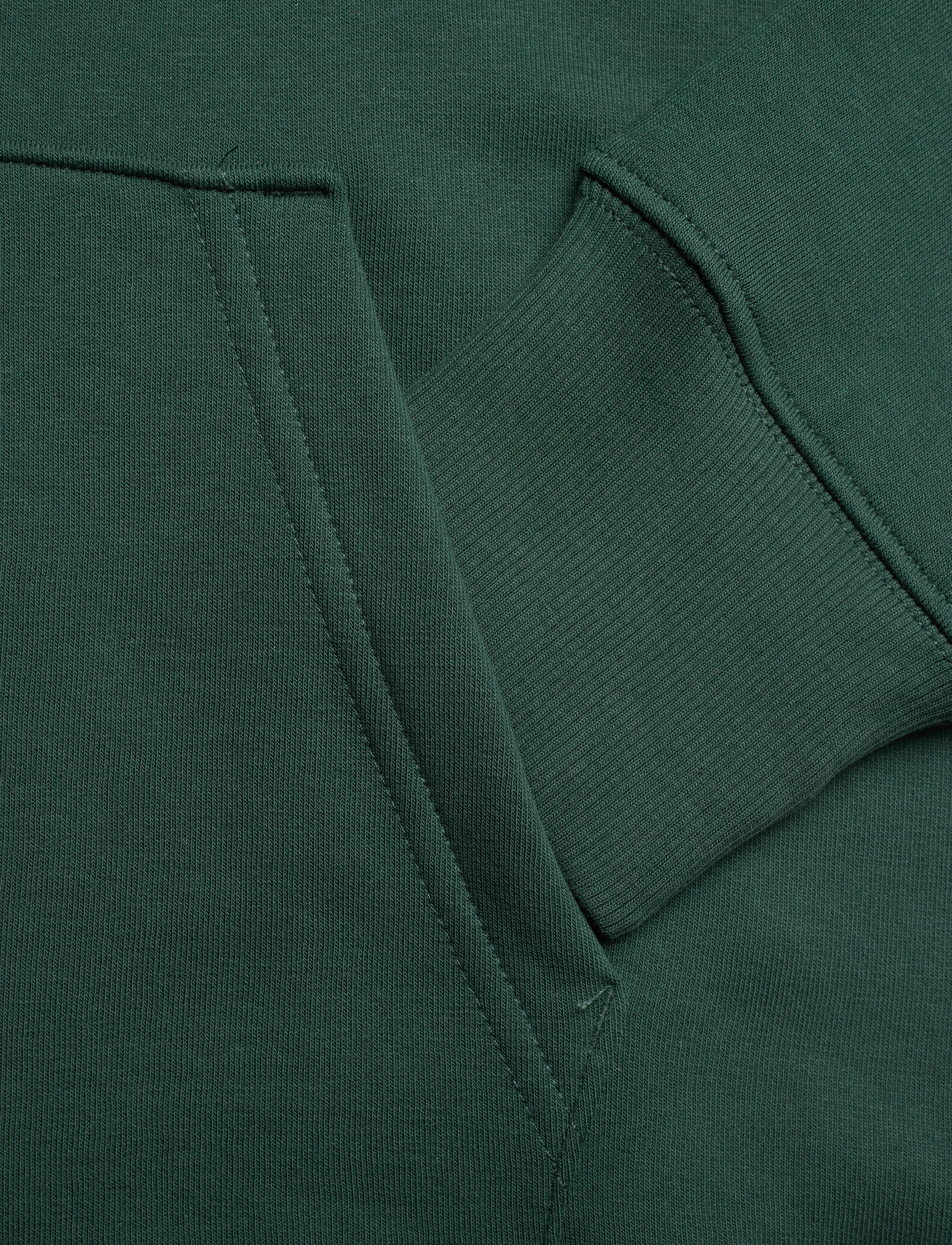 Gant - REG SHIELD HOODIE - hættetrøjer - tartan green - 5