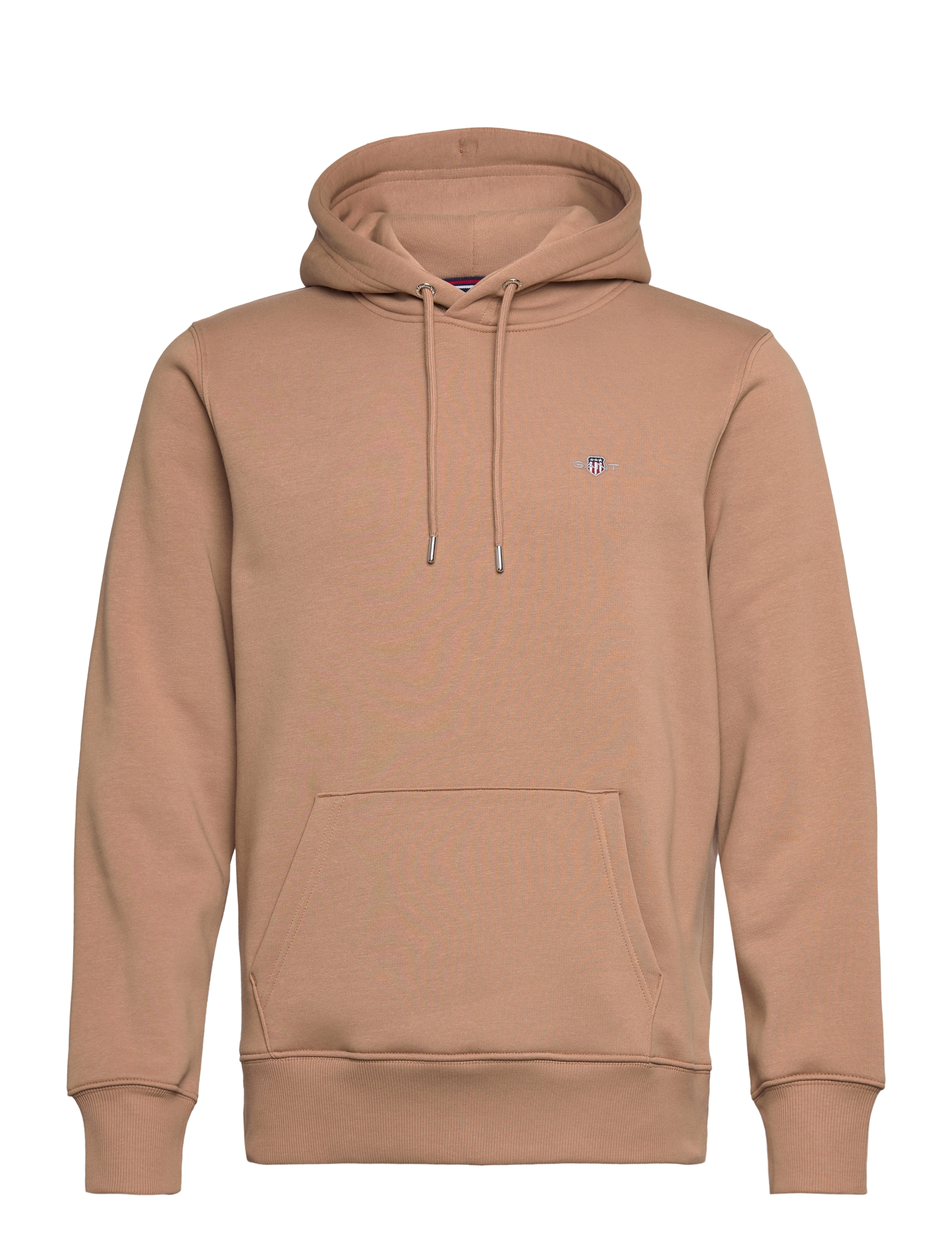 Gant - REG SHIELD HOODIE - kapuutsiga dressipluusid - warm khaki - 1