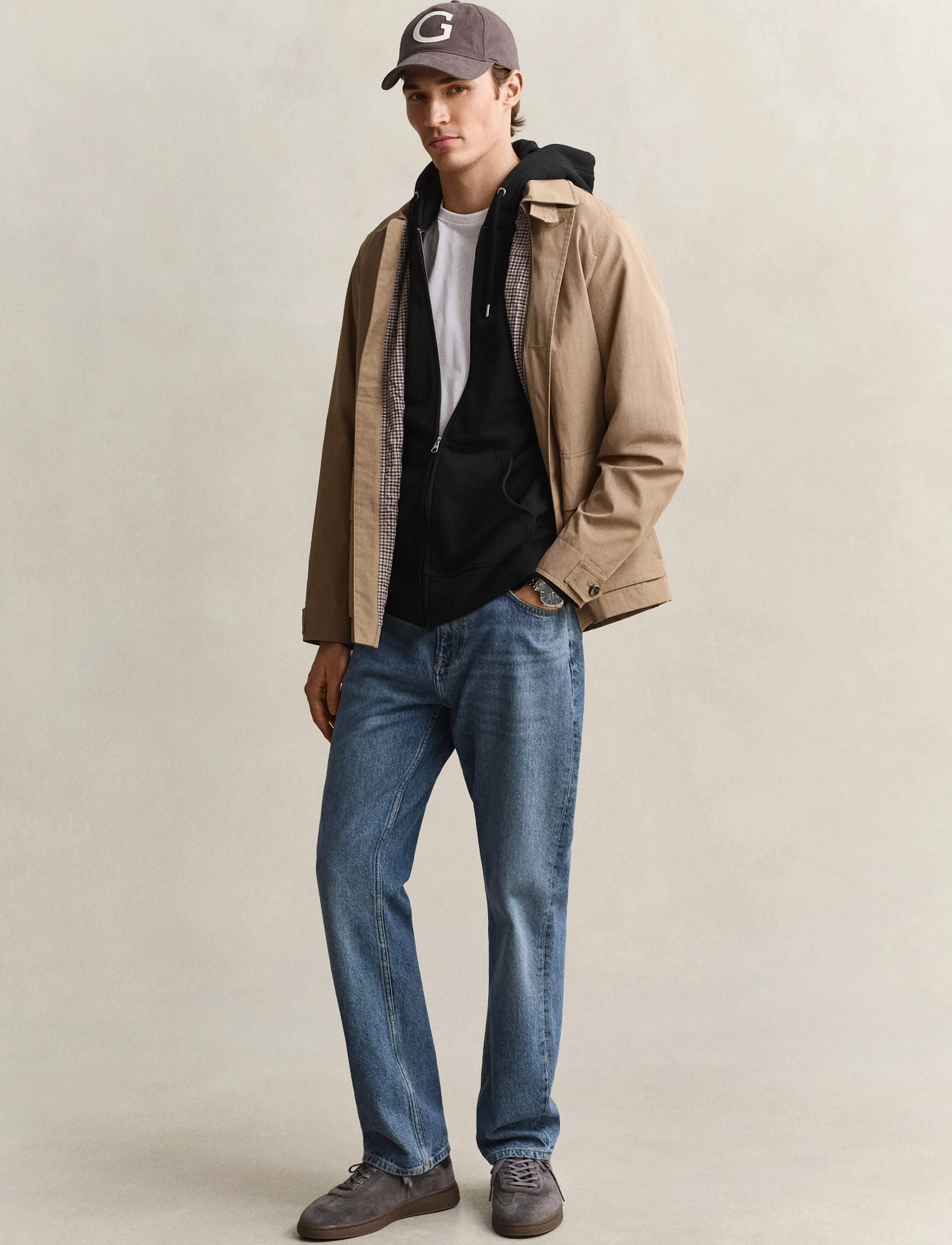 Gant - REG SHIELD FULL ZIP HOODIE - kapuutsiga pusad - black - 4