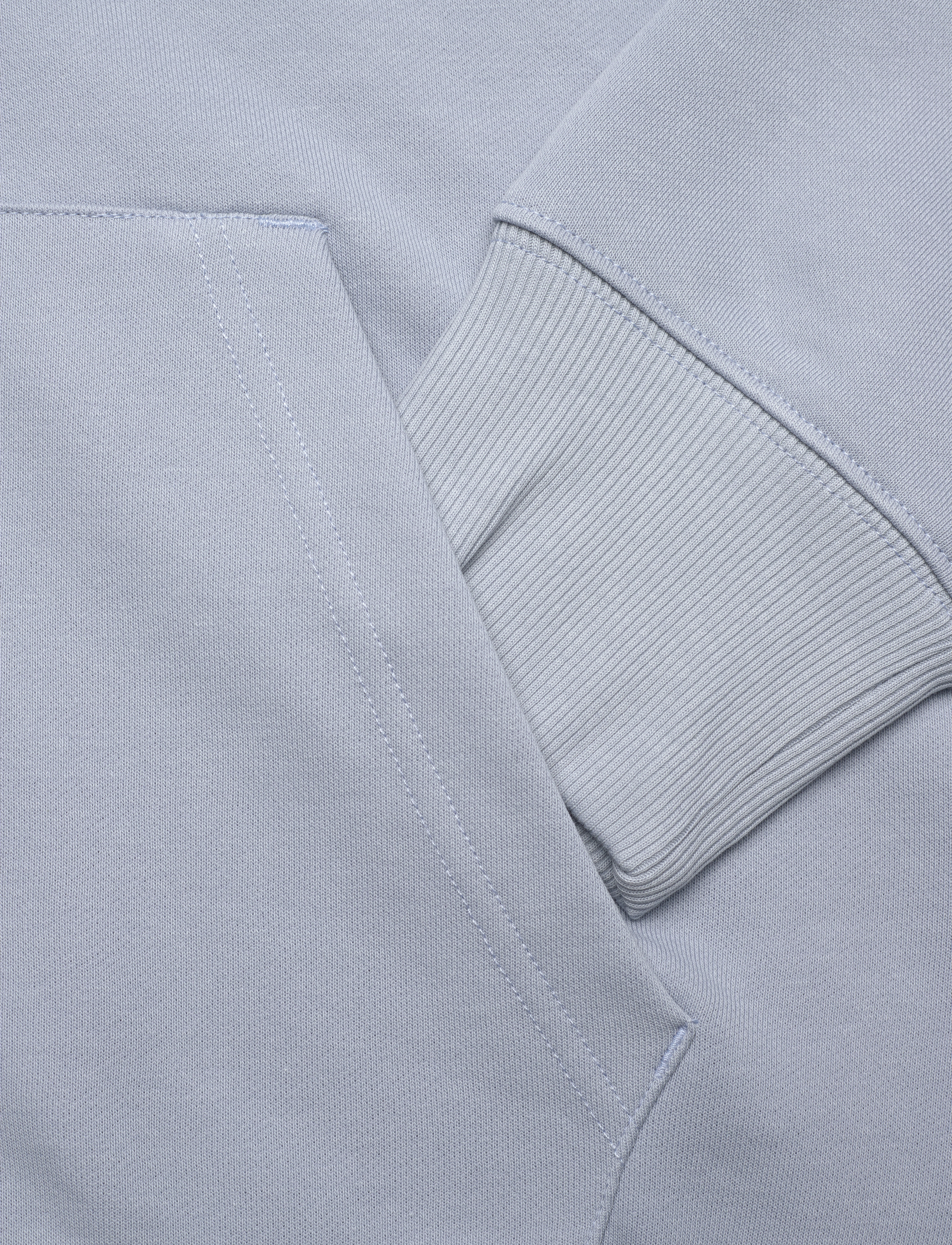 Gant - REG SHIELD FULL ZIP HOODIE - sweatshirts - dove blue - 3