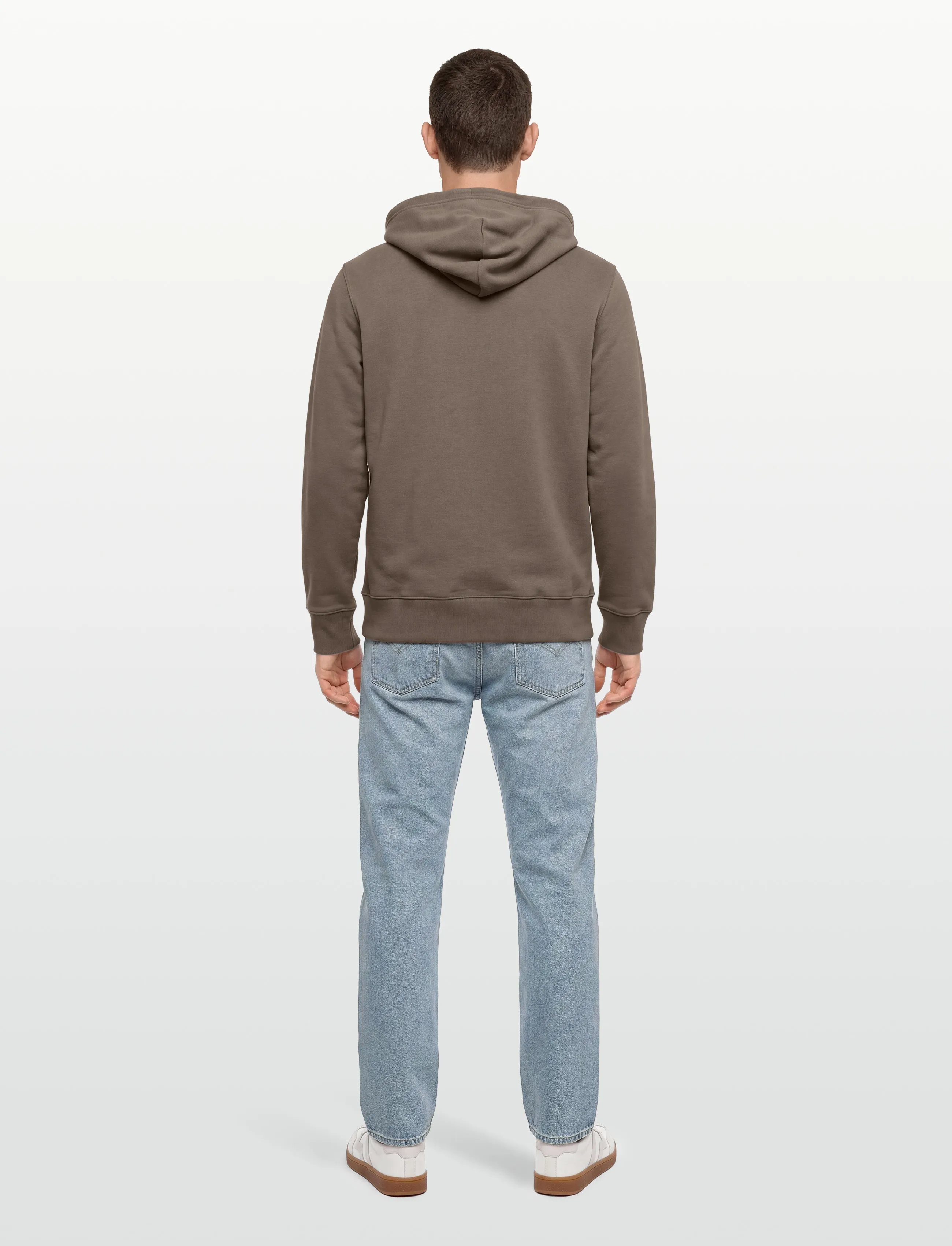 Gant - REG SHIELD FULL ZIP HOODIE - kapuzenpullover - faded taupe - 4