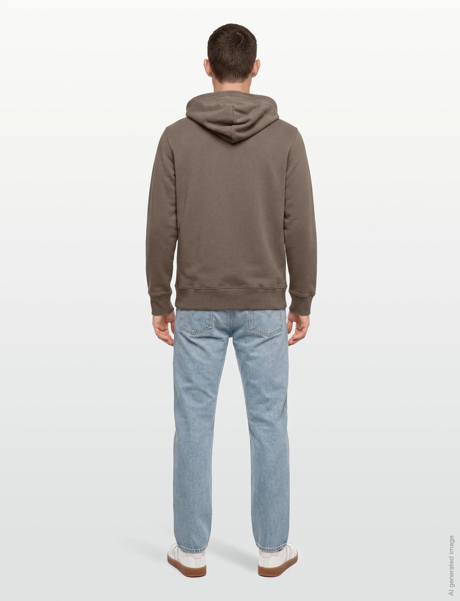 Gant - REG SHIELD FULL ZIP HOODIE - kapuzenpullover - faded taupe - 4