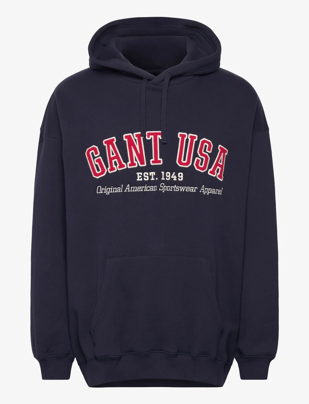GANT - GANT USA HOODIE - hupparit - evening blue - 0