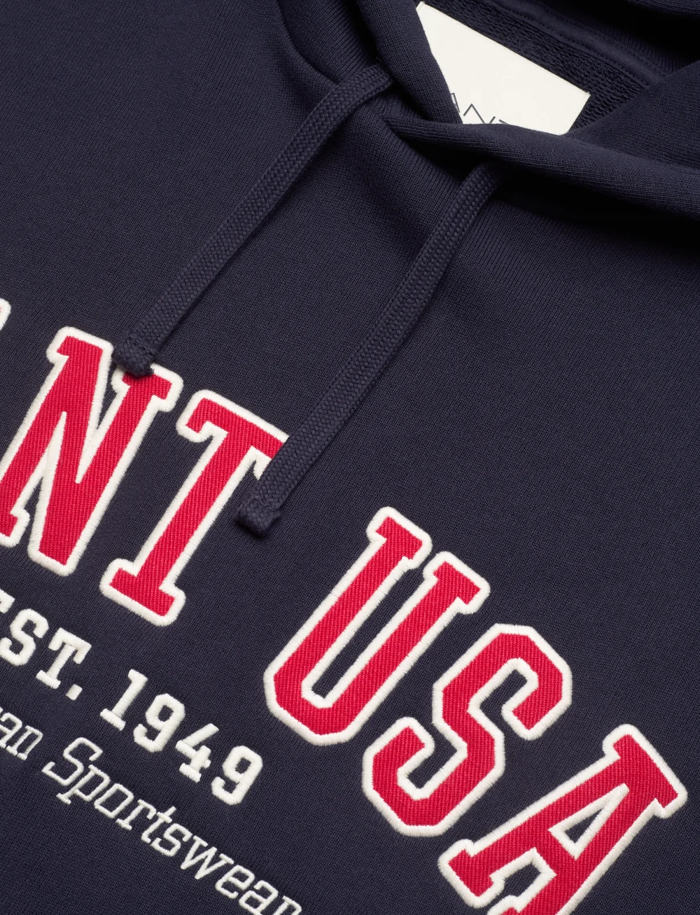 GANT - GANT USA HOODIE - hupparit - evening blue - 2