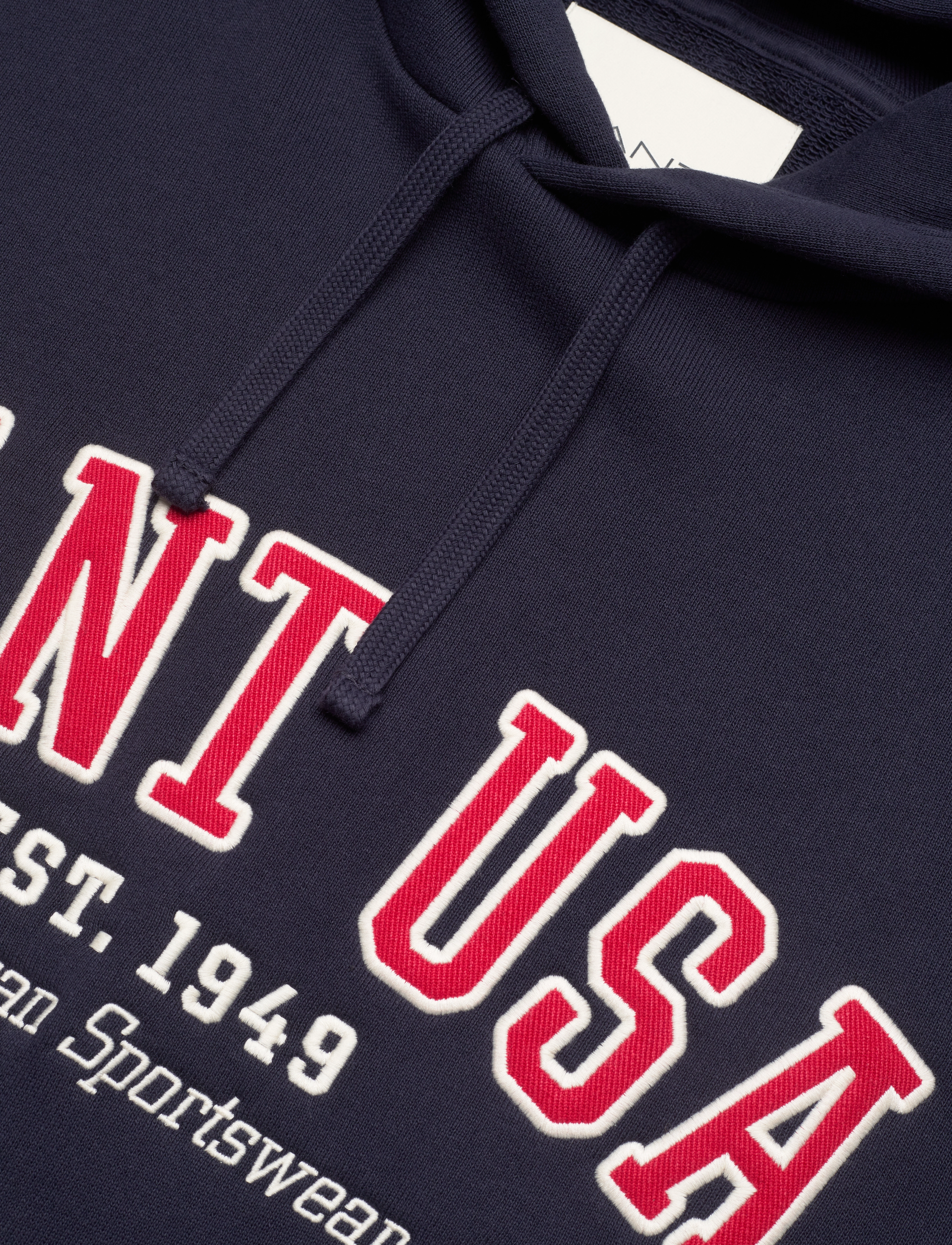 GANT - GANT USA HOODIE - evening blue - 2