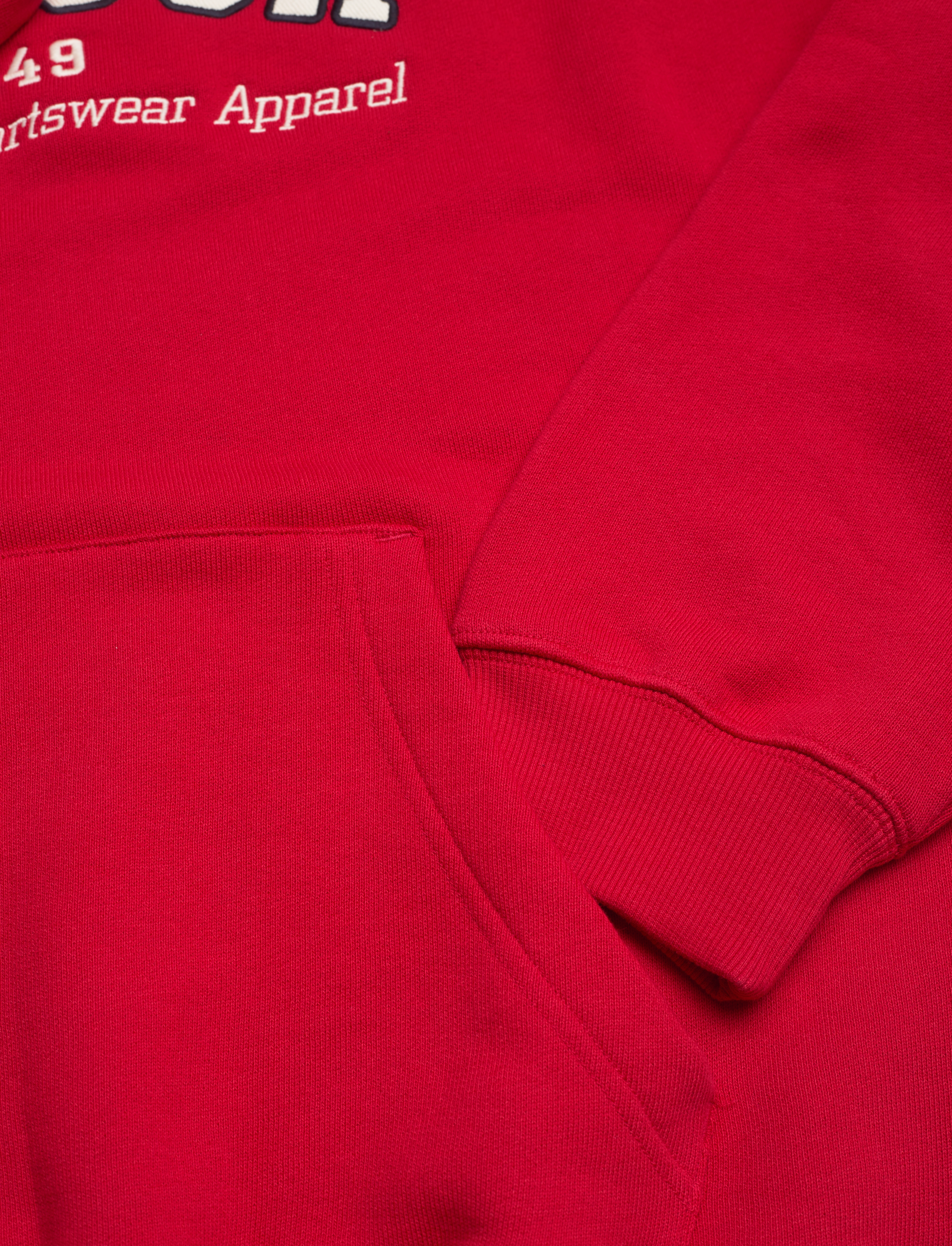 GANT - GANT USA HOODIE - rich red - 3
