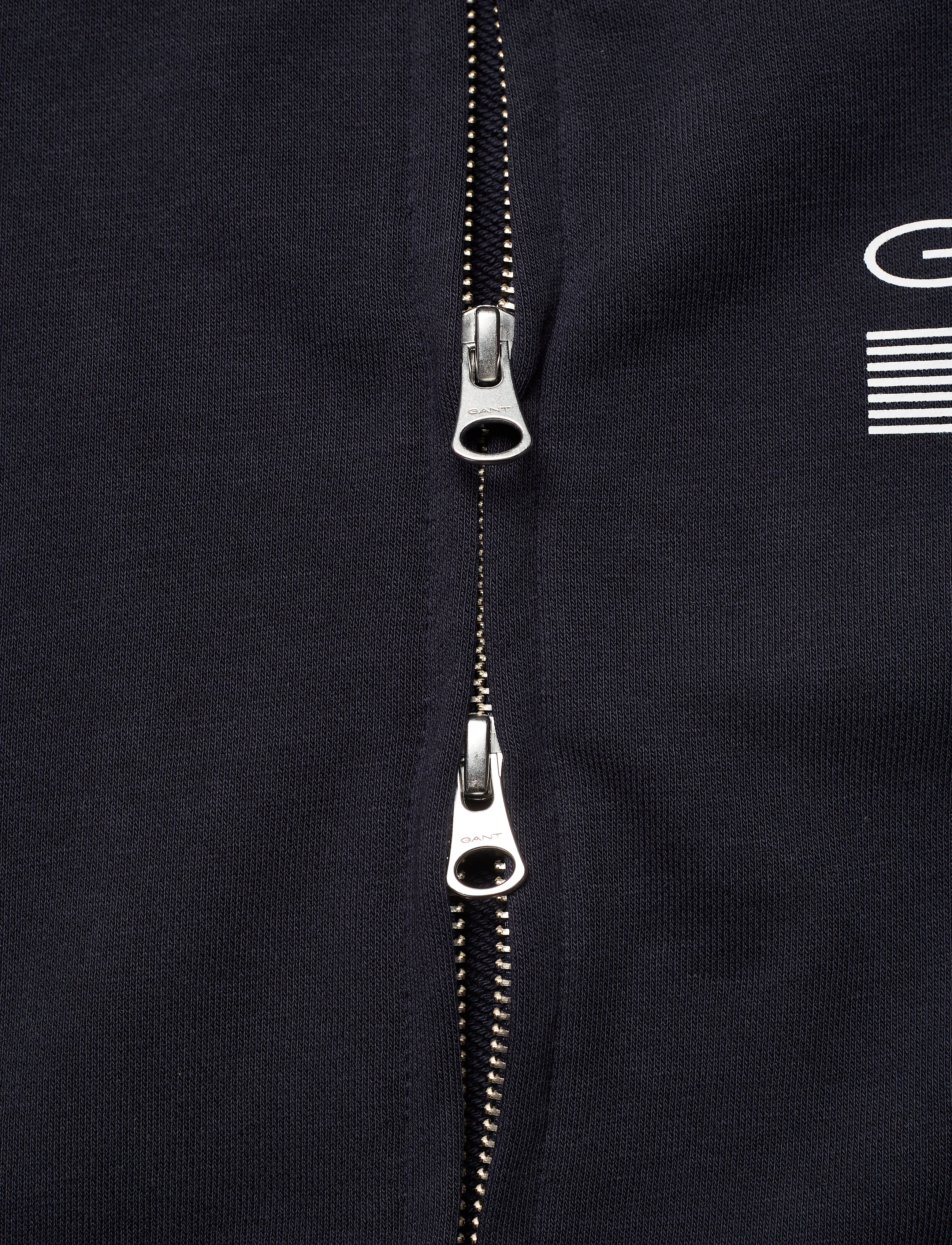 GANT - D1. 13 STRIPES FULL ZIP CARDIGAN - evening blue - 4