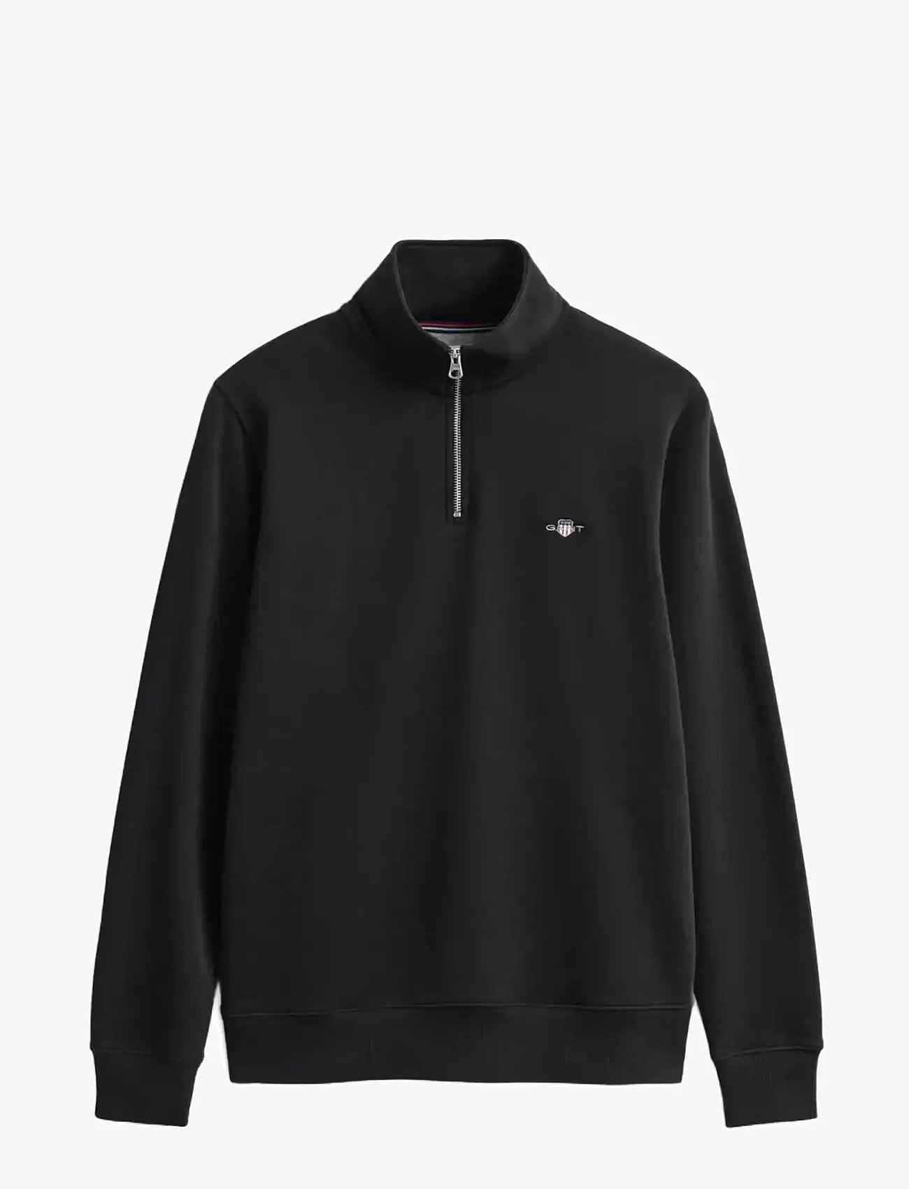 GANT - REG SHIELD HALF ZIP SWEAT - shop efter anledning - black - 1