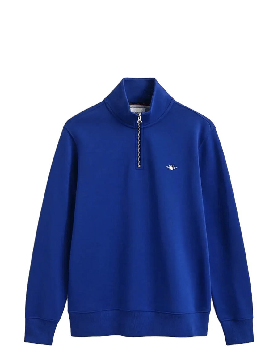 Gant - REG SHIELD HALF ZIP SWEAT - half zip-tröjor - crisp blue - 1