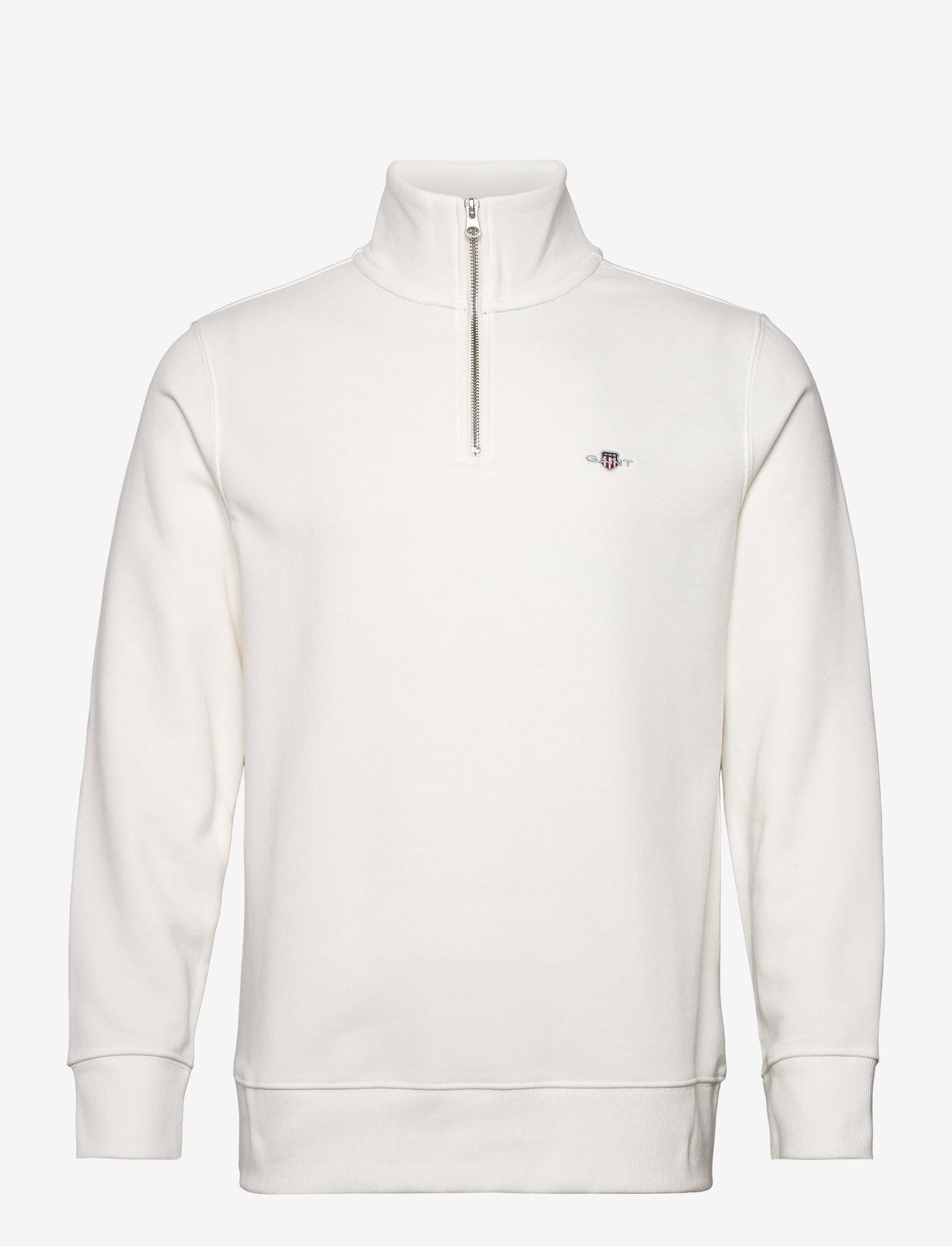 GANT - REG SHIELD HALF ZIP SWEAT - shop efter anledning - eggshell - 0