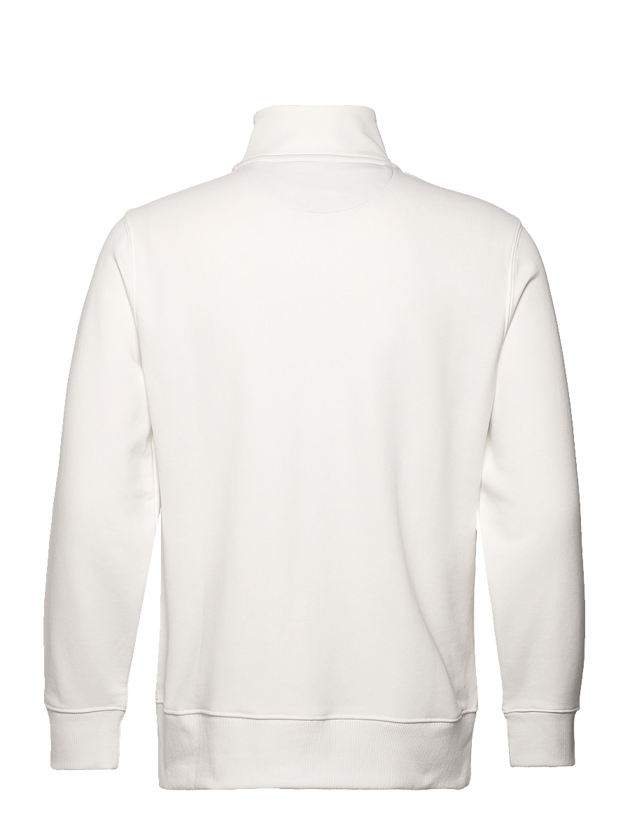 Gant - REG SHIELD HALF ZIP SWEAT - pullover mit halbem reißverschluss - eggshell - 2