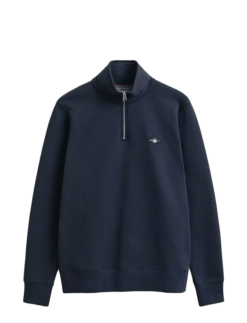 GANT - REG SHIELD HALF ZIP SWEAT - truien - evening blue - 1