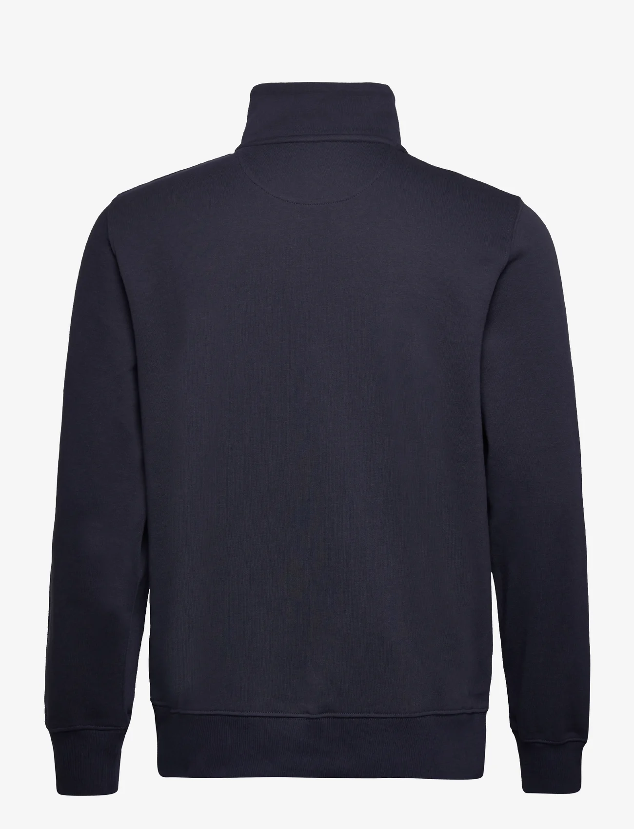 GANT - REG SHIELD HALF ZIP SWEAT - sweatshirts - evening blue - 1