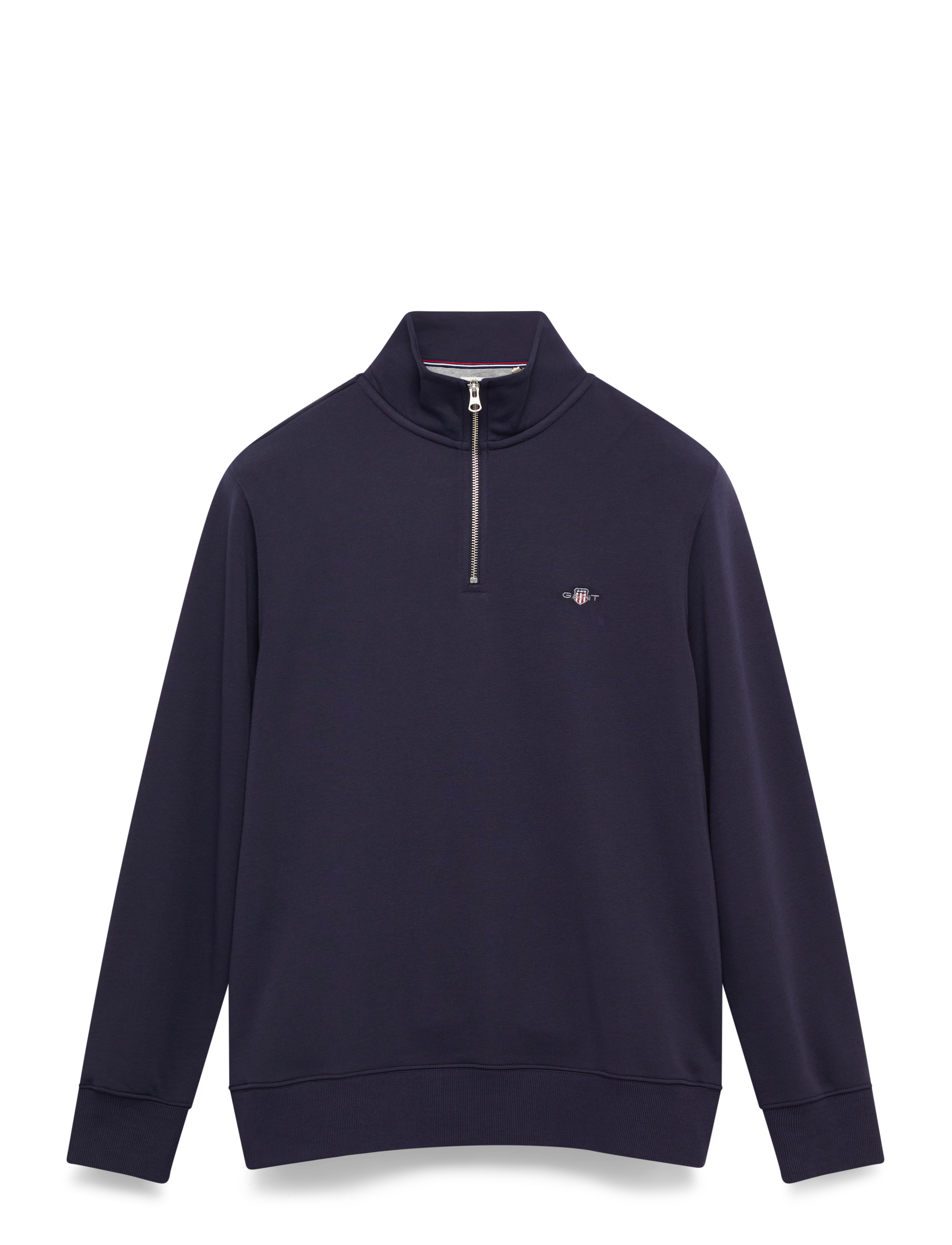 Gant REG SHIELD HALF ZIP SWEAT - Sweatshirts - EVENING BLUE / navy