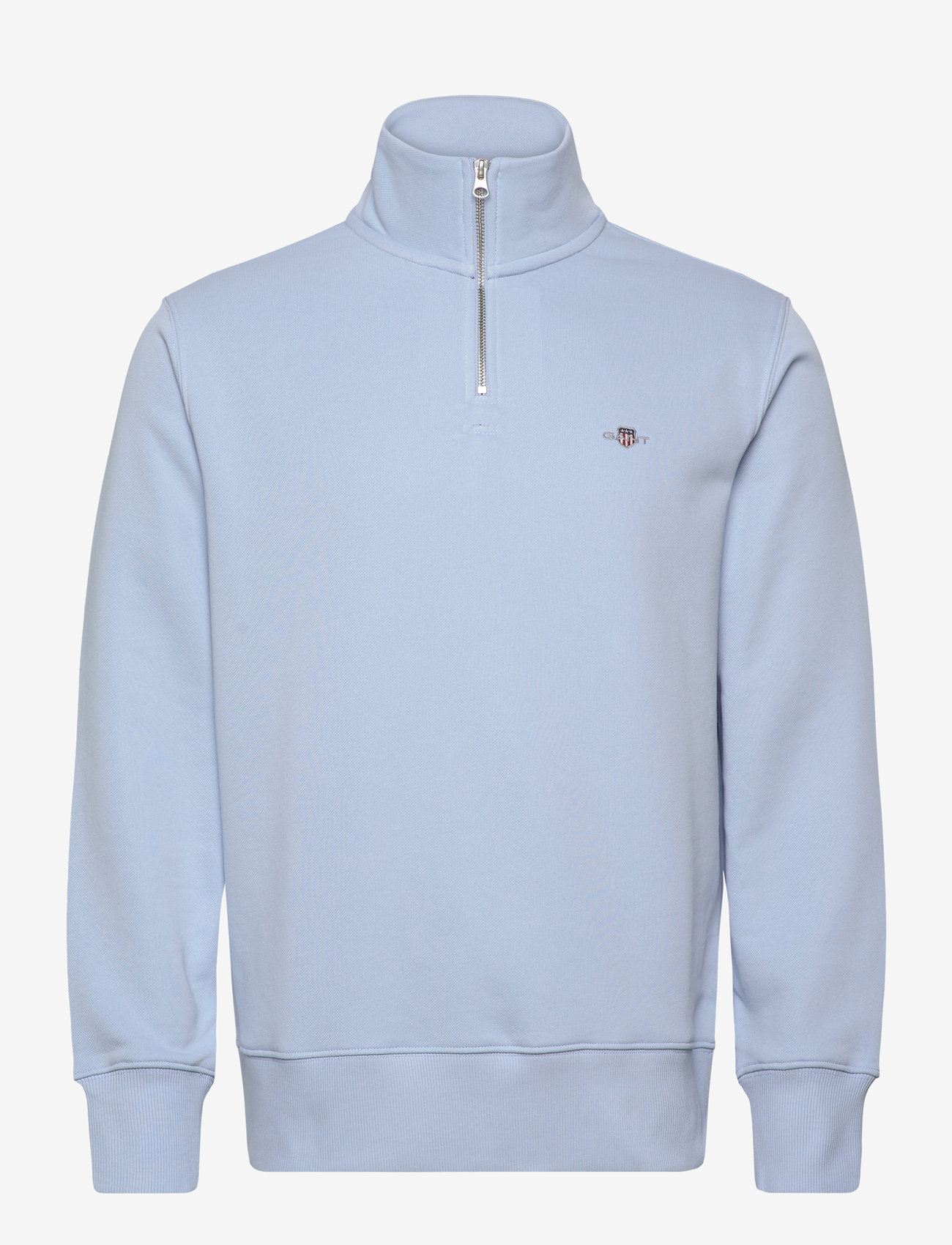 Gant - REG SHIELD HALF ZIP SWEAT - nach anlass kaufen - fresh blue - 1