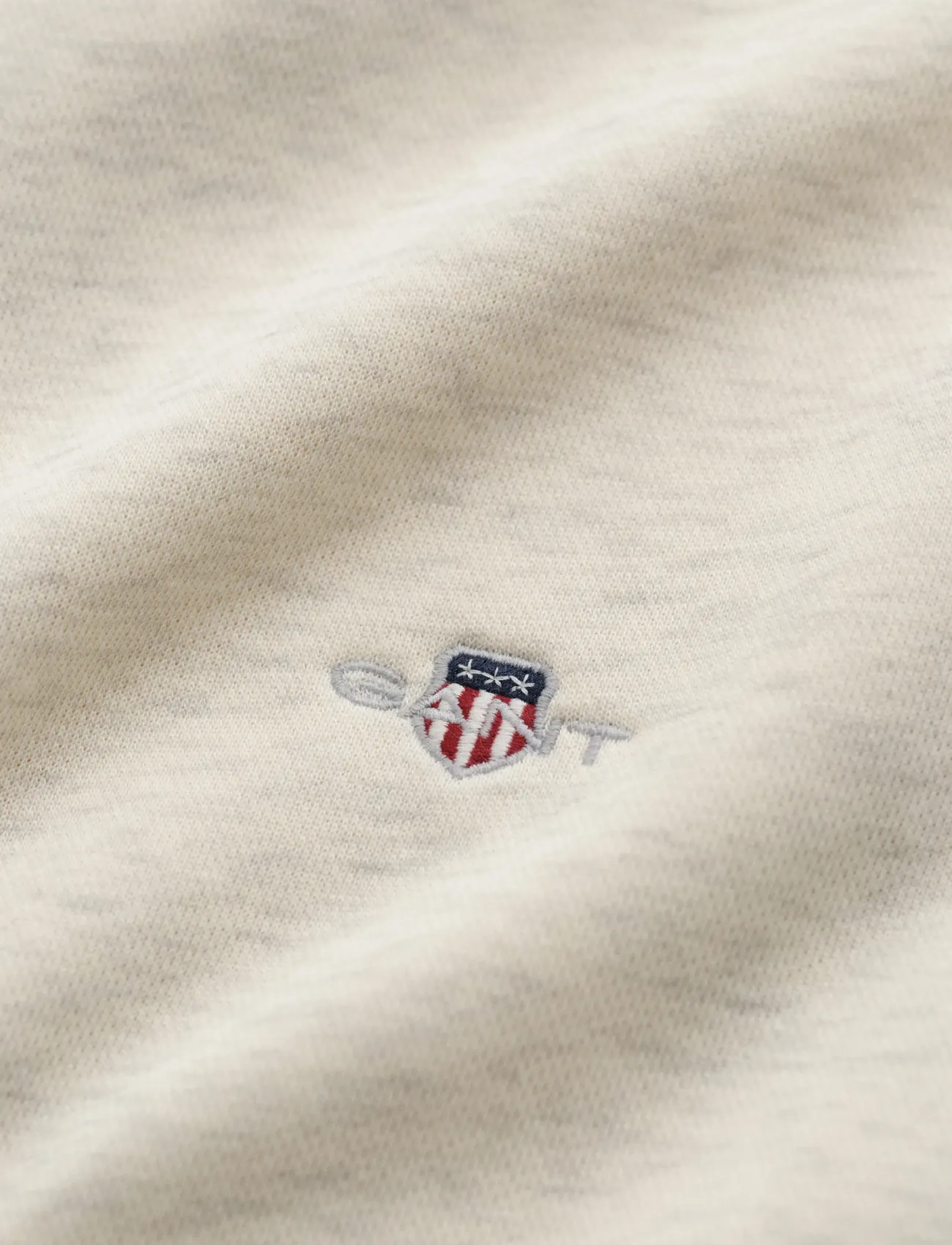 Gant - REG SHIELD HALF ZIP SWEAT - nach anlass kaufen - glacier melange - 1