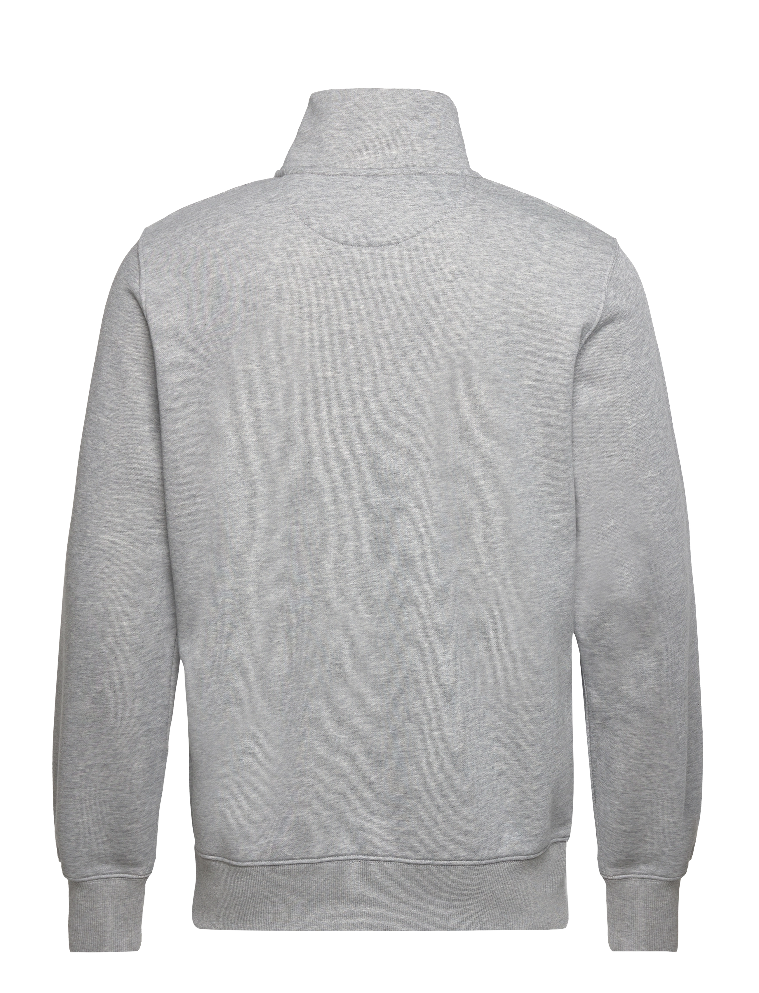 Gant - REG SHIELD HALF ZIP SWEAT - shop by occasion - grey melange - 2