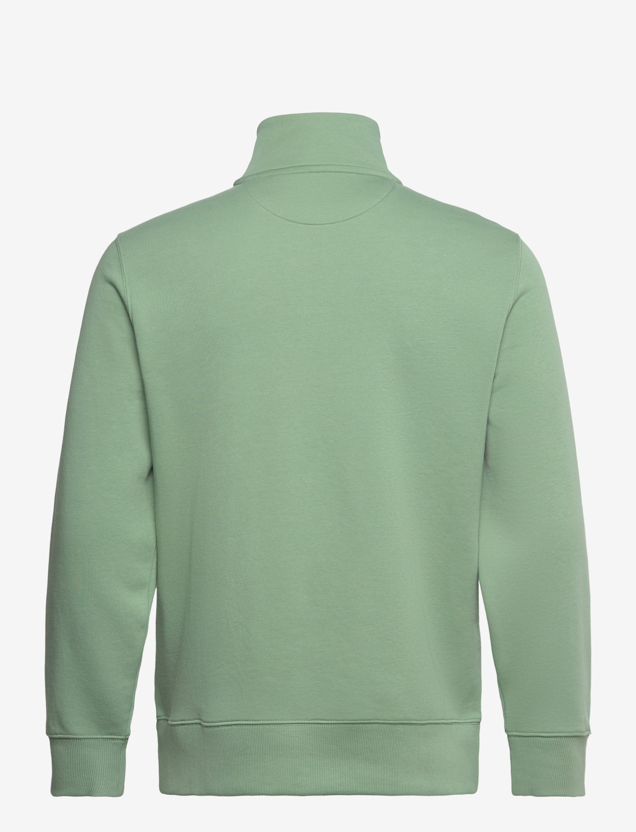 GANT - REG SHIELD HALF ZIP SWEAT - verslaðu eftir tilefni - kalamata green - 1