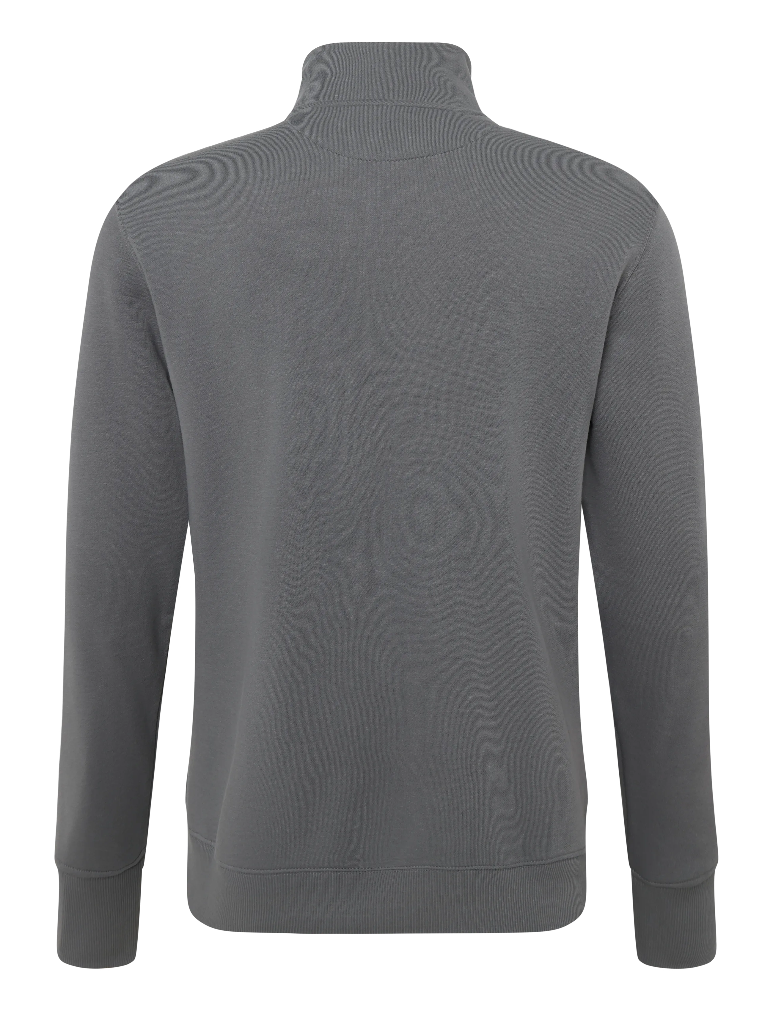Gant - REG SHIELD HALF ZIP SWEAT - half zip-tröjor - mid grey - 1