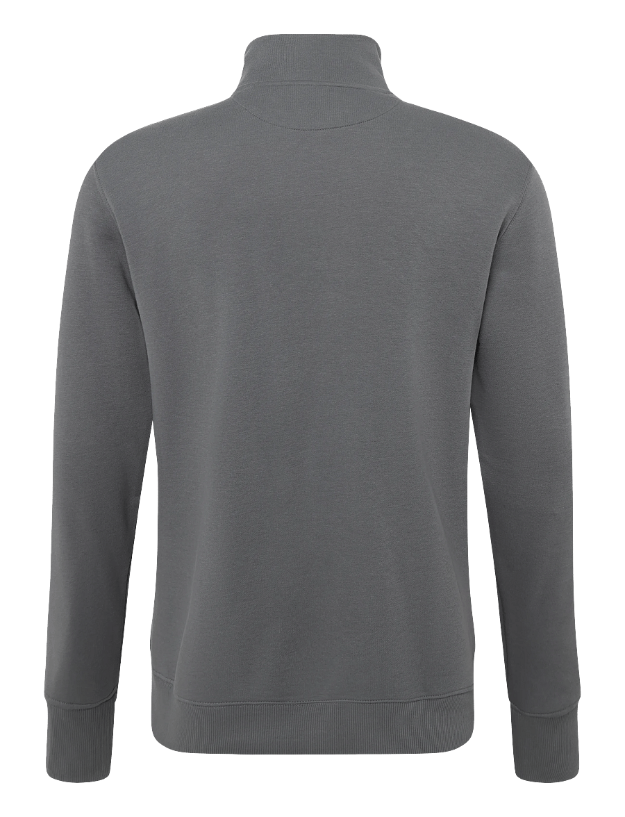 Gant - REG SHIELD HALF ZIP SWEAT - pullover mit halbem reißverschluss - mid grey - 2