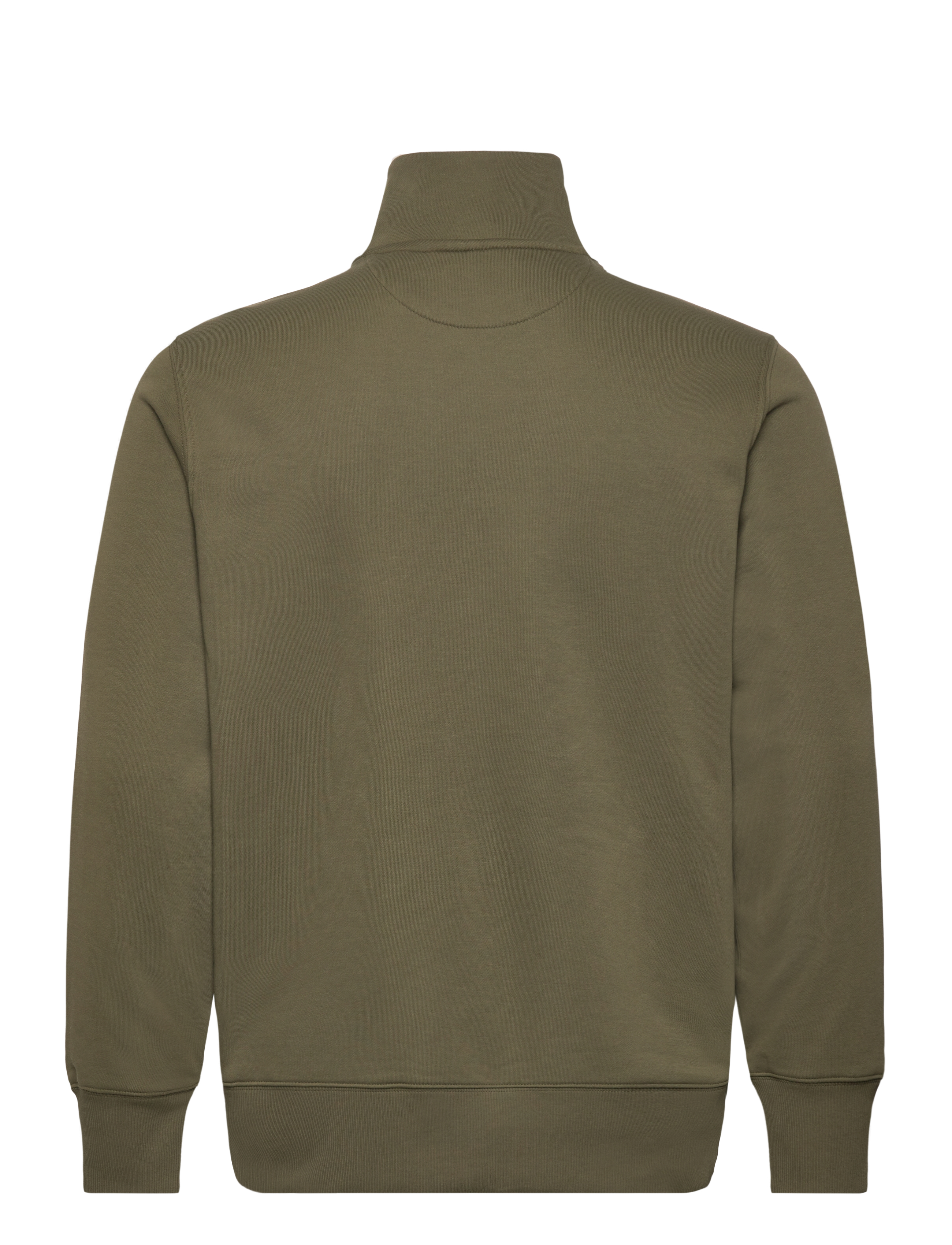 Gant - REG SHIELD HALF ZIP SWEAT - osta olukorra järgi - moss green - 1