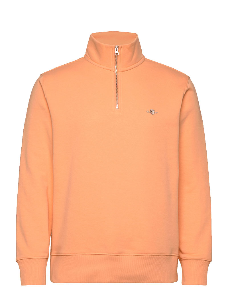 GANT - REG SHIELD HALF ZIP SWEAT - shop efter anledning - peachy orange - 0