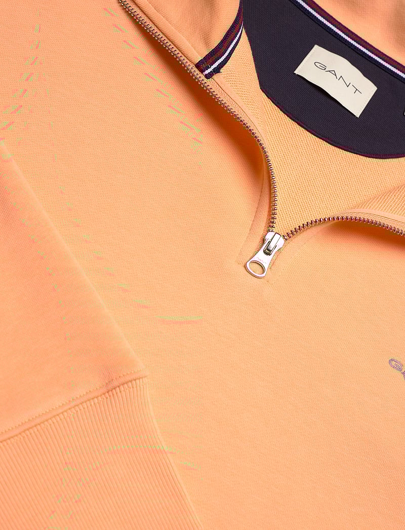 GANT - REG SHIELD HALF ZIP SWEAT - shop efter anledning - peachy orange - 2