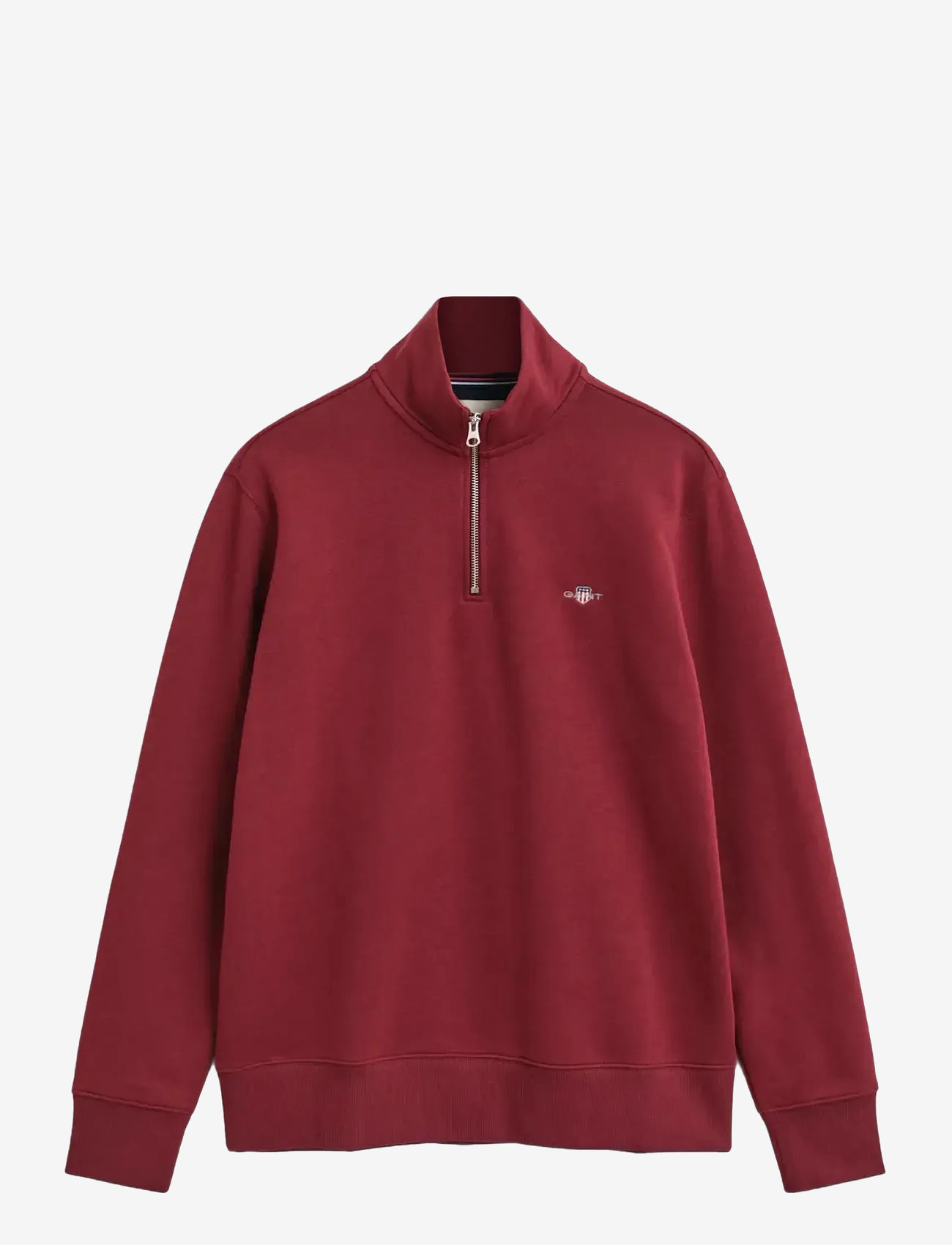 GANT - REG SHIELD HALF ZIP SWEAT - shop efter anledning - plumped red - 0