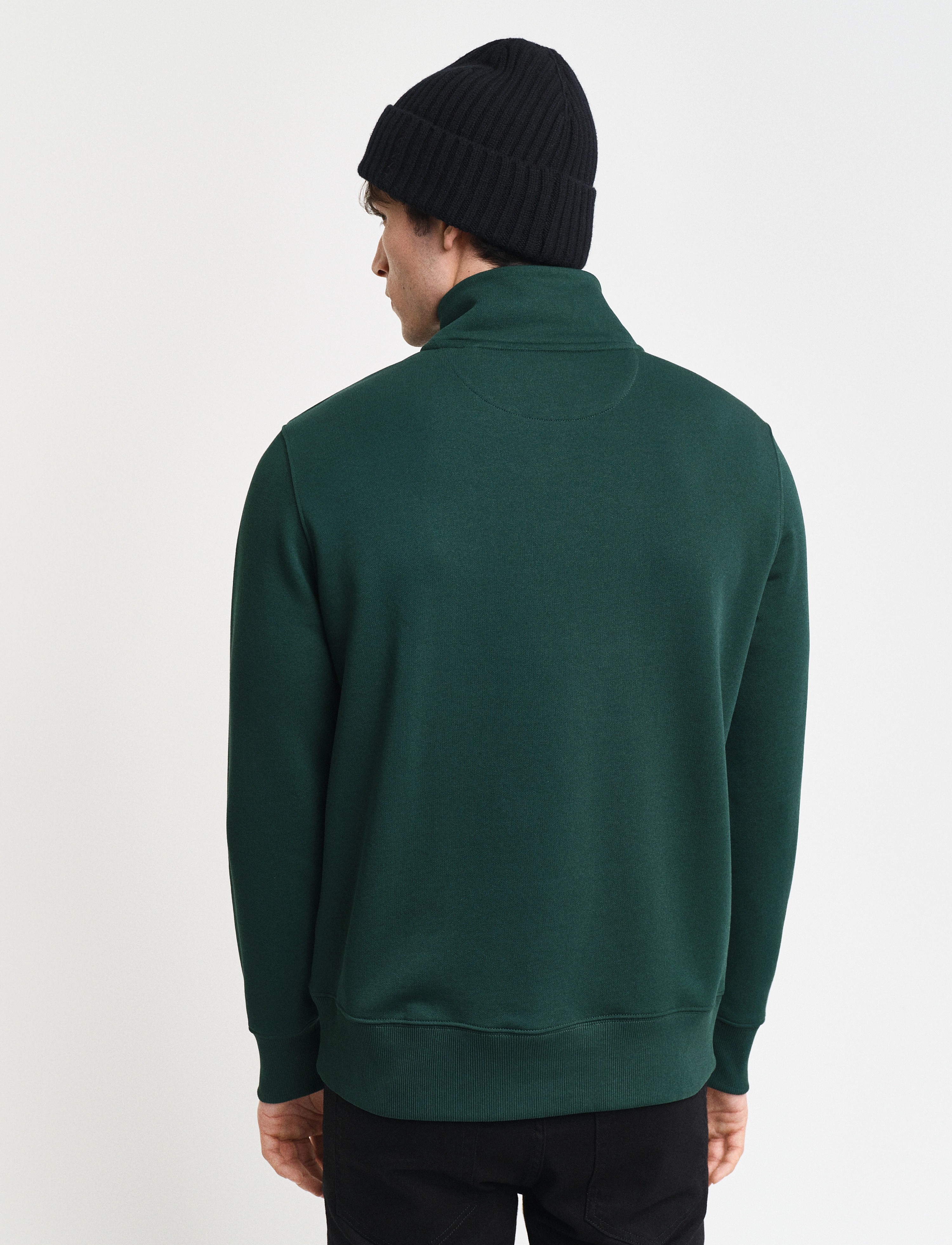 Gant - REG SHIELD HALF ZIP SWEAT - shoppa efter tillfälle - tartan green - 3