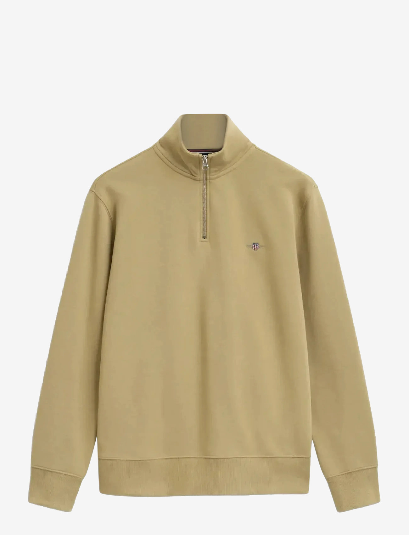 GANT - REG SHIELD HALF ZIP SWEAT - shop by occasion - woody beige - 1