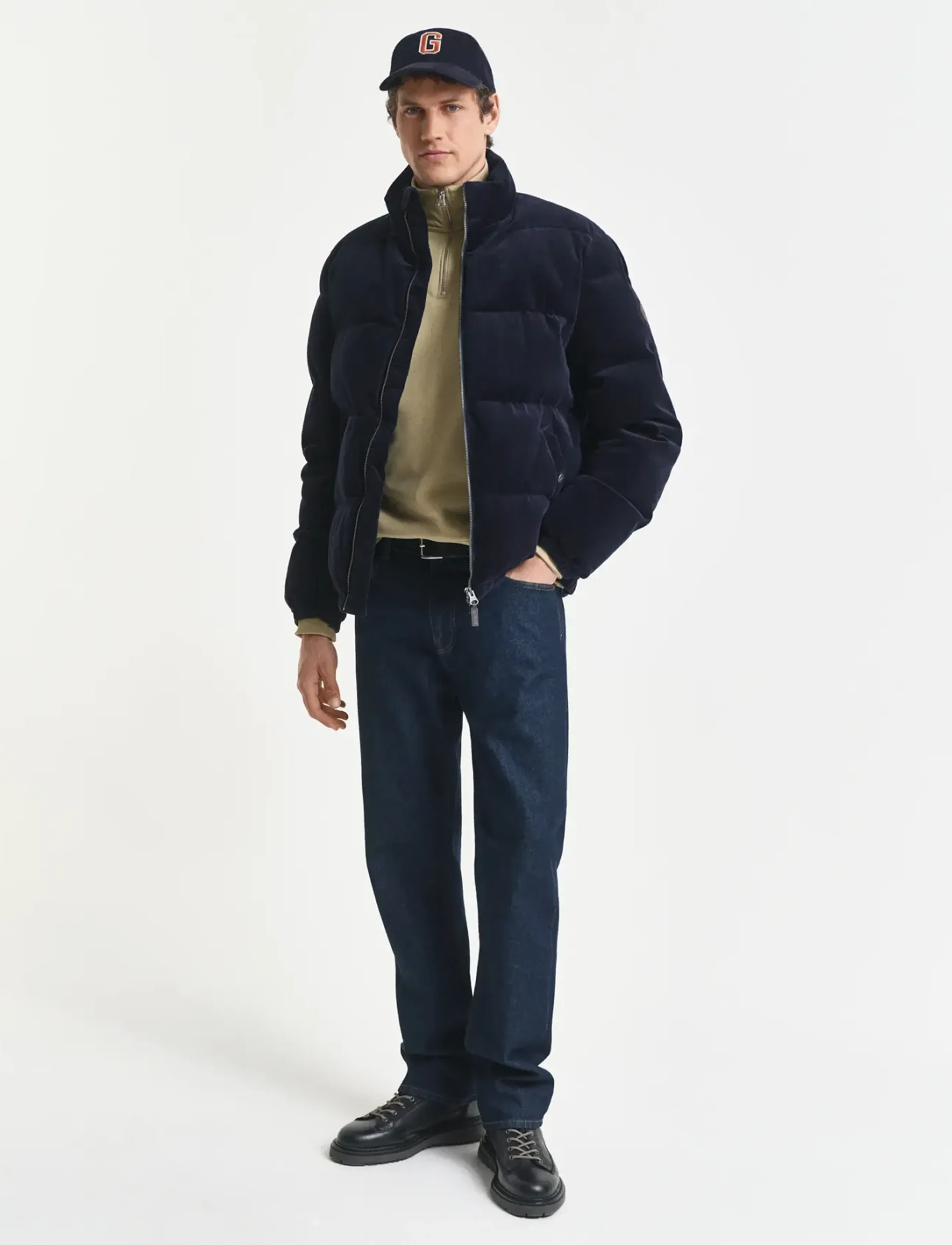 Gant - REG SHIELD HALF ZIP SWEAT - shoppa efter stil - woody beige - 4
