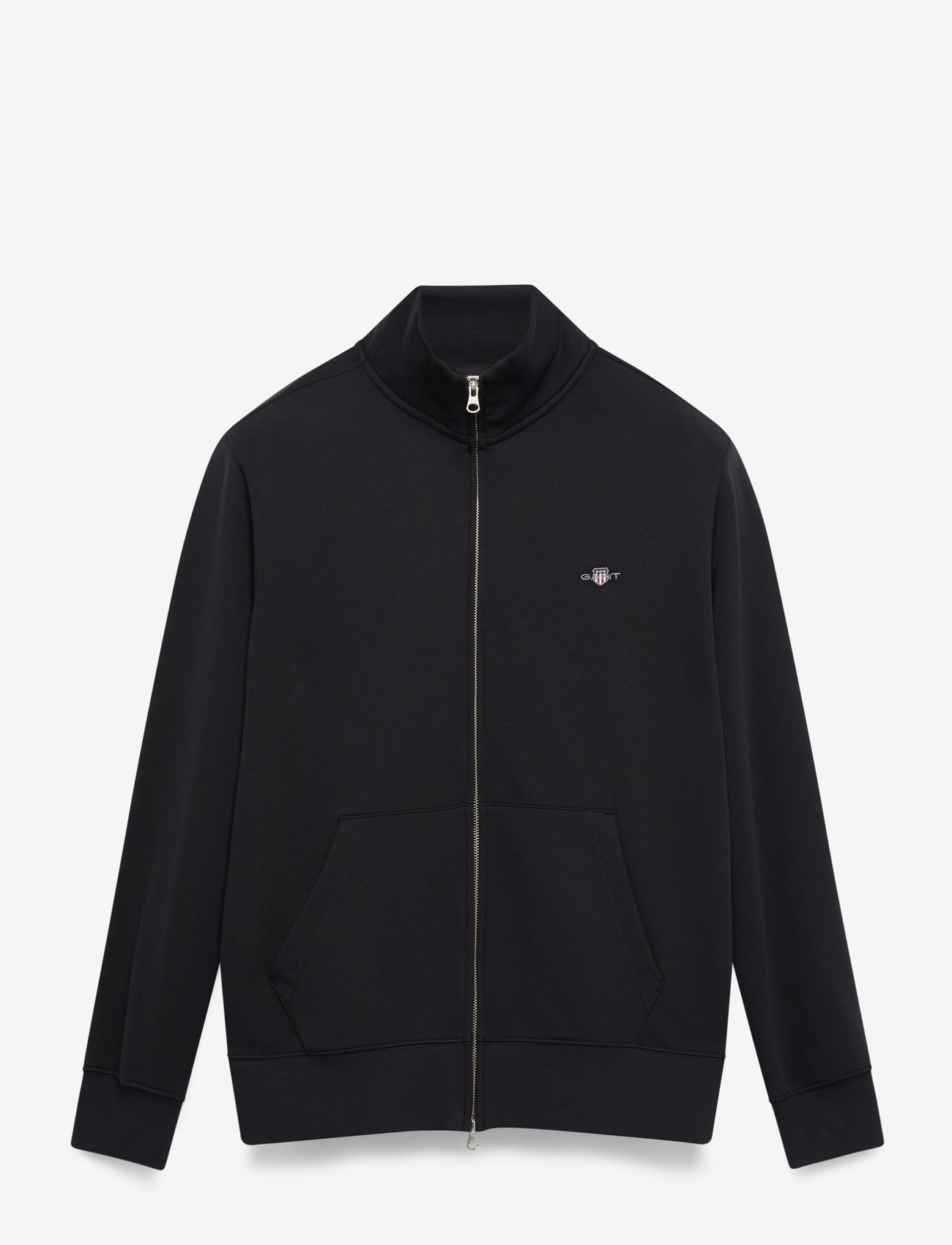 GANT - REG SHIELD FULL ZIP SWEAT - shop efter anledning - black - 2