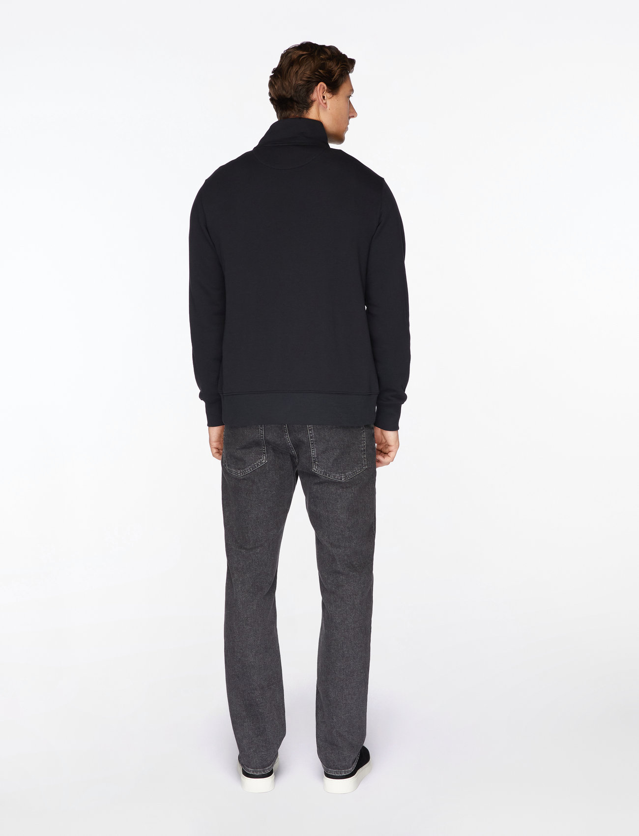 GANT - REG SHIELD FULL ZIP SWEAT - shop efter anledning - black - 5