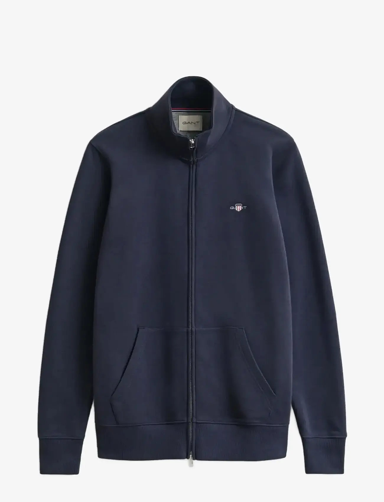 GANT - REG SHIELD FULL ZIP SWEAT - shoppa efter tillfälle - evening blue - 1