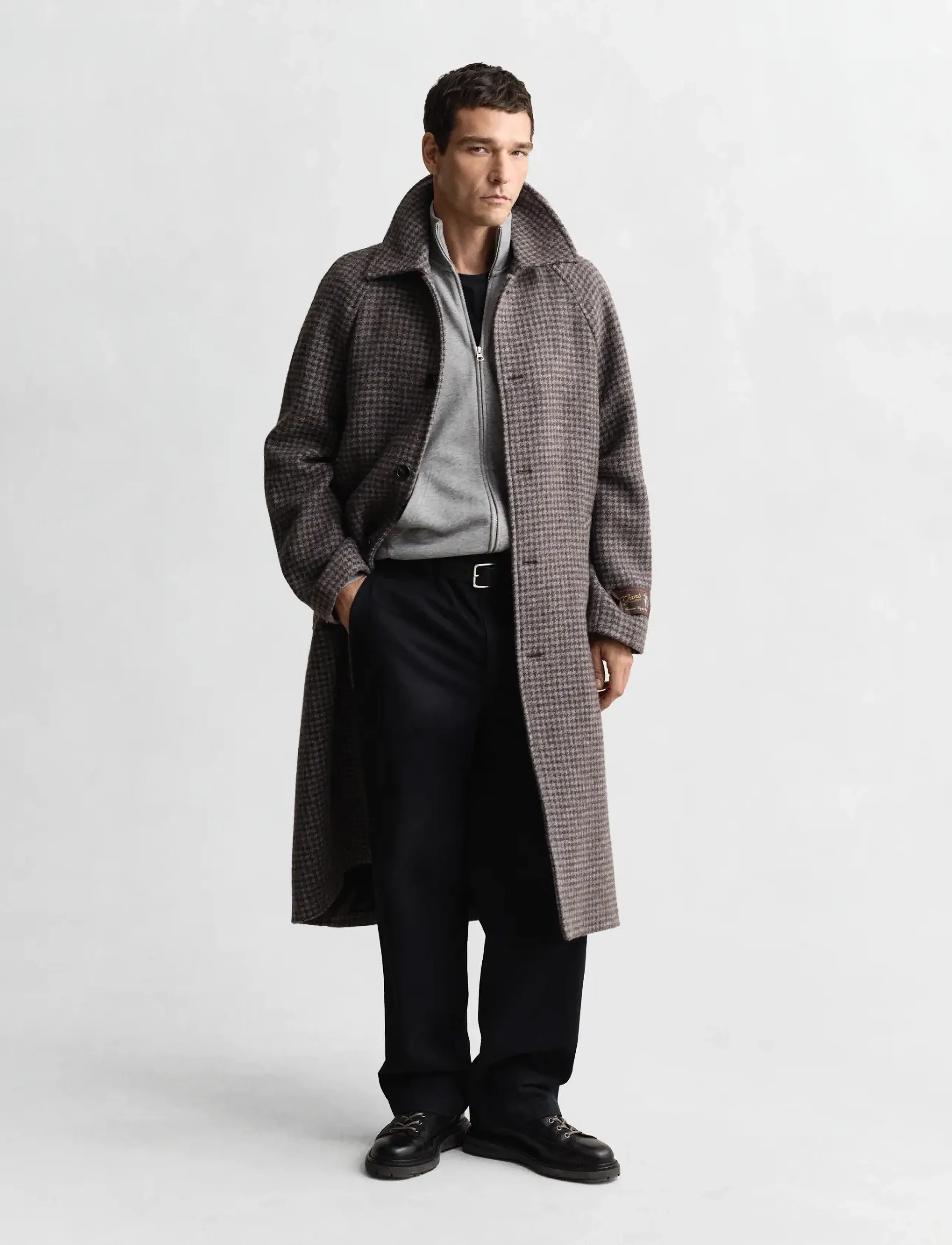 Gant - REG SHIELD FULL ZIP SWEAT - nach anlass kaufen - grey melange - 4