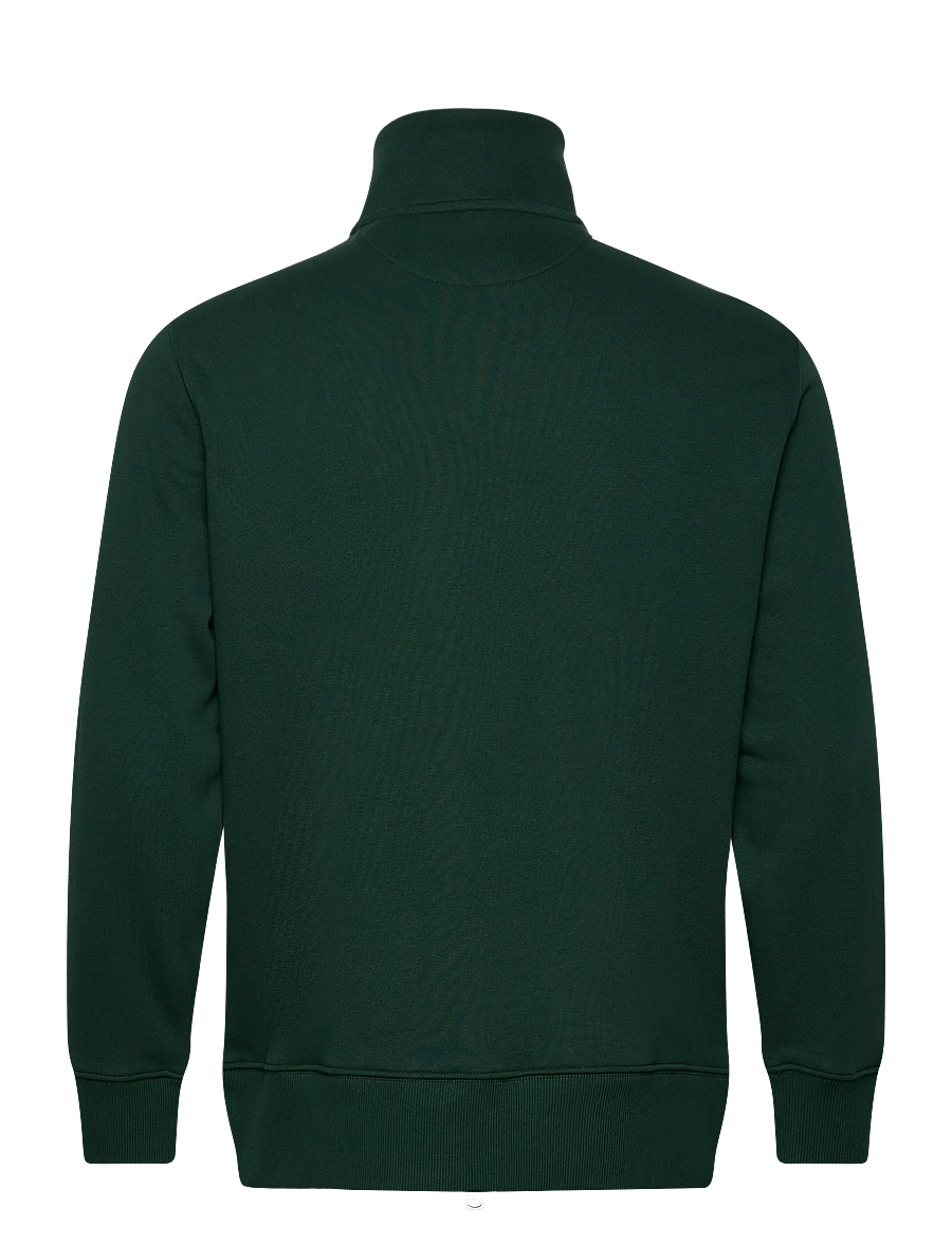 Gant - REG SHIELD FULL ZIP SWEAT - nach anlass kaufen - tartan green - 1