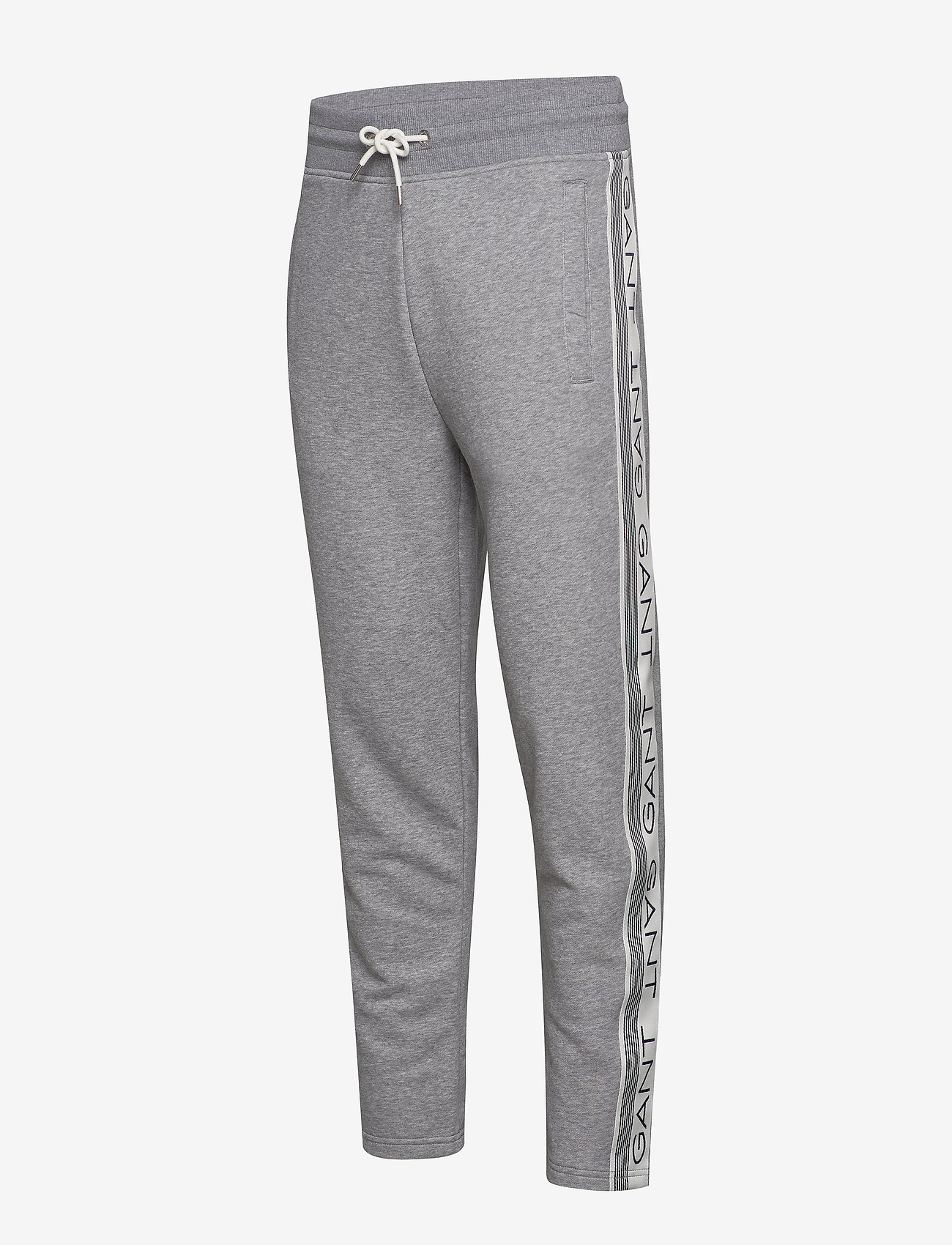 GANT - D1. 13 STRIPES SWEAT PANTS - grey melange - 2