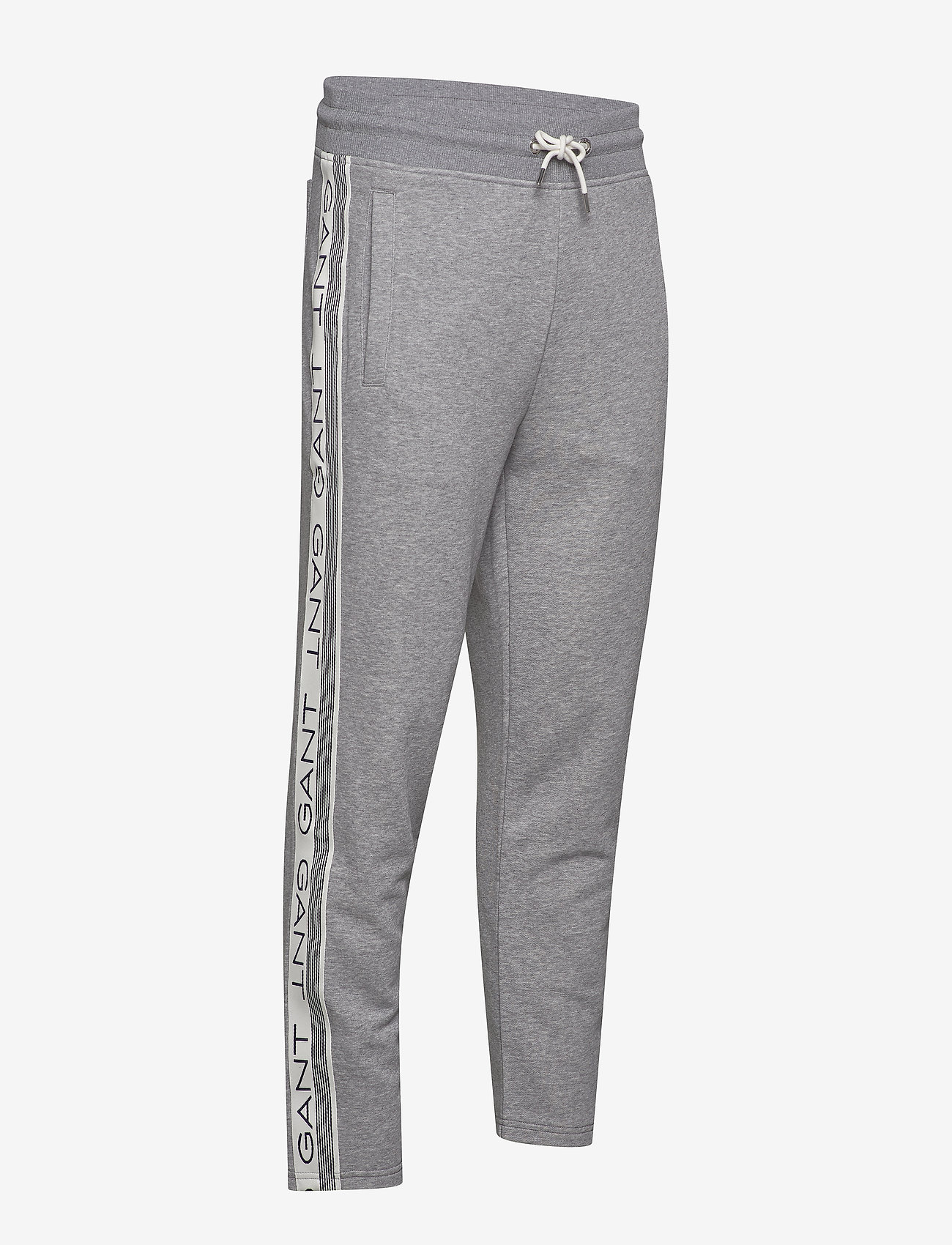 GANT - D1. 13 STRIPES SWEAT PANTS - grey melange - 3