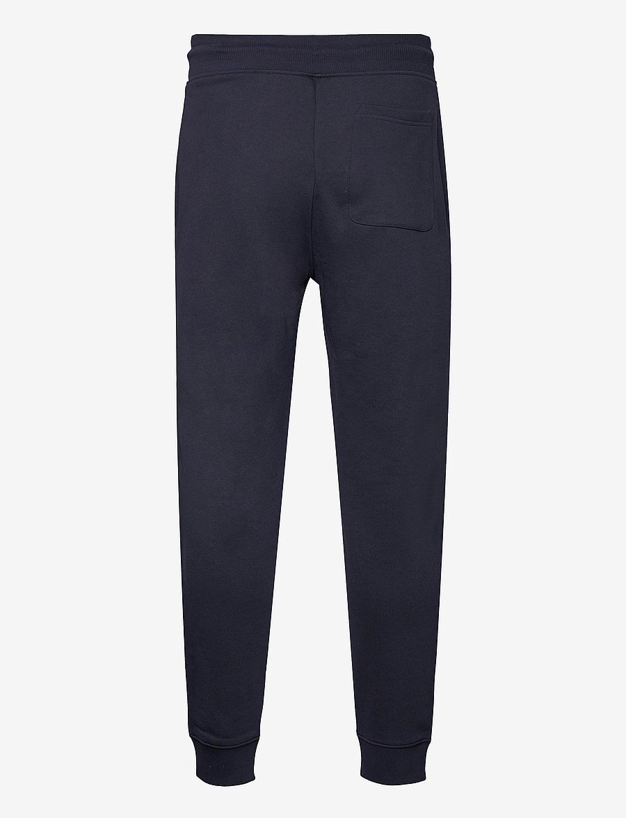 Gant - REG SHIELD SWEATPANTS - osta olukorra järgi - evening blue - 2