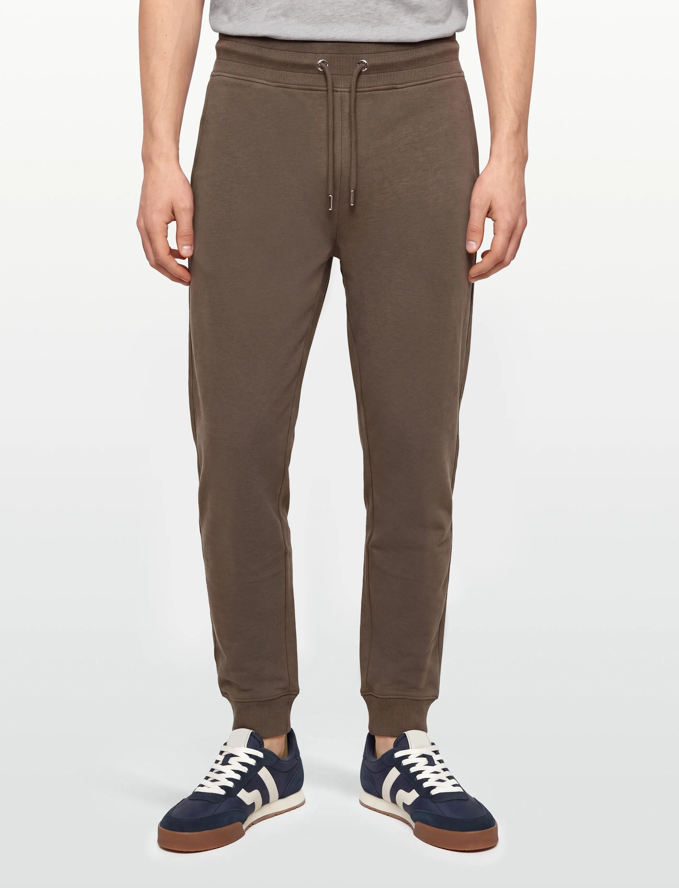 Gant - REG SHIELD SWEATPANTS - iepirkties noteiktam pasākumam - faded taupe - 3