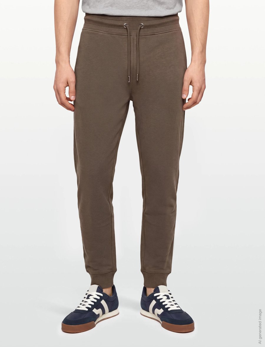 Gant - REG SHIELD SWEATPANTS - iepirkties noteiktam pasākumam - faded taupe - 3