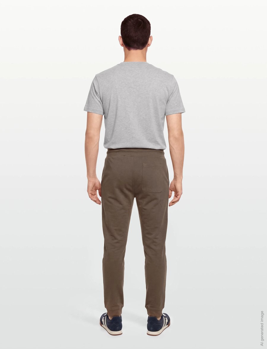 Gant - REG SHIELD SWEATPANTS - iepirkties noteiktam pasākumam - faded taupe - 4