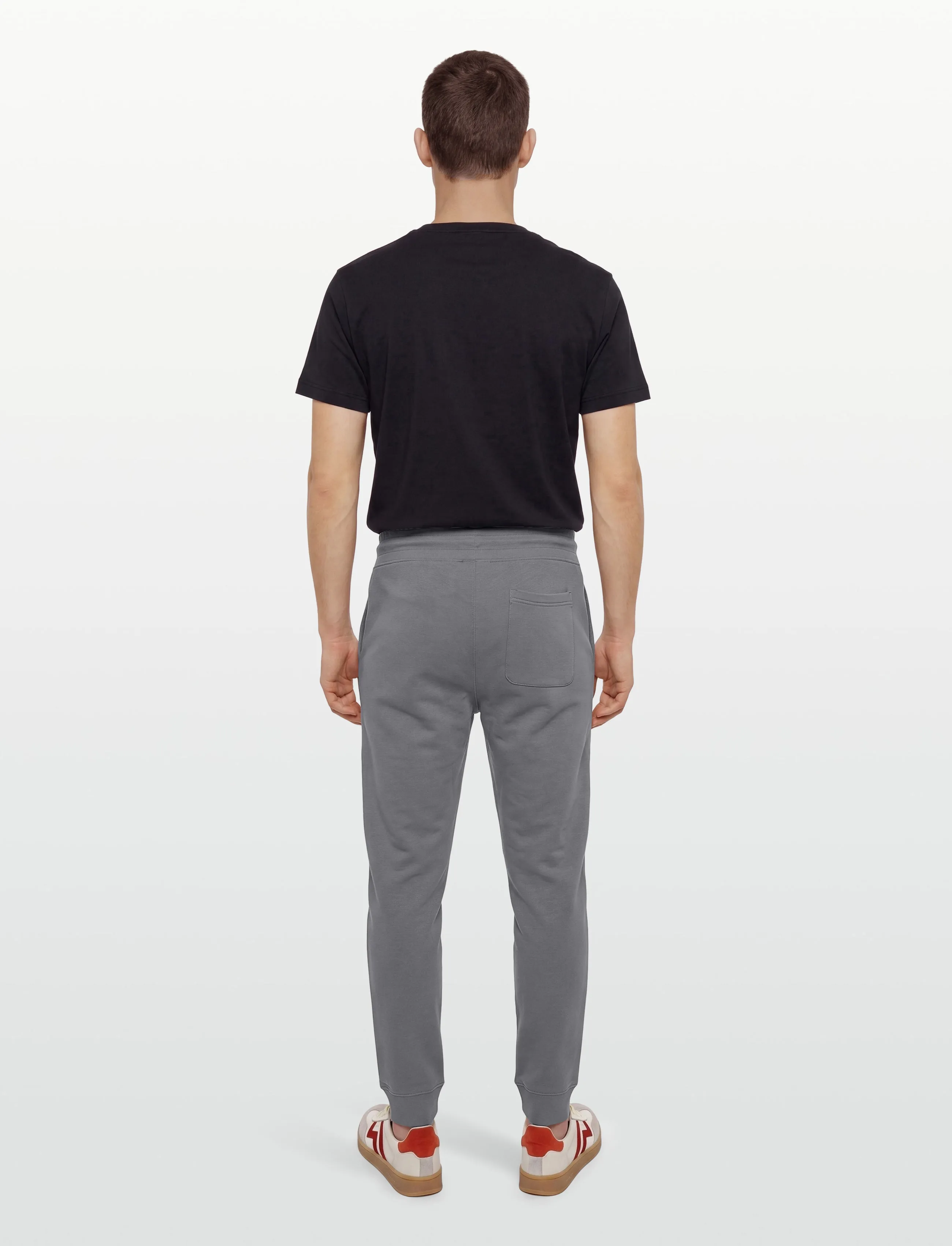 Gant - REG SHIELD SWEATPANTS - nach anlass kaufen - mid grey - 4