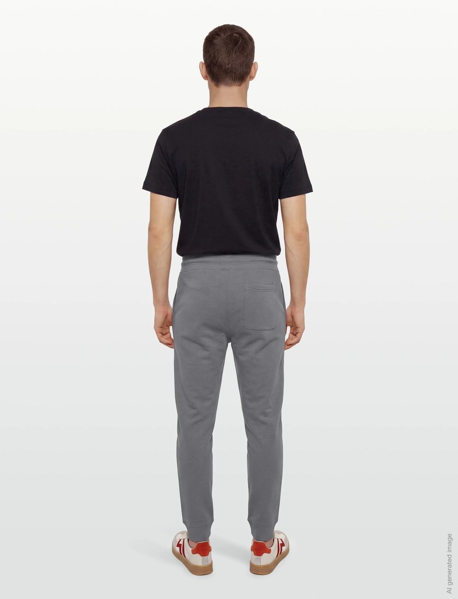 Gant - REG SHIELD SWEATPANTS - nach anlass kaufen - mid grey - 4
