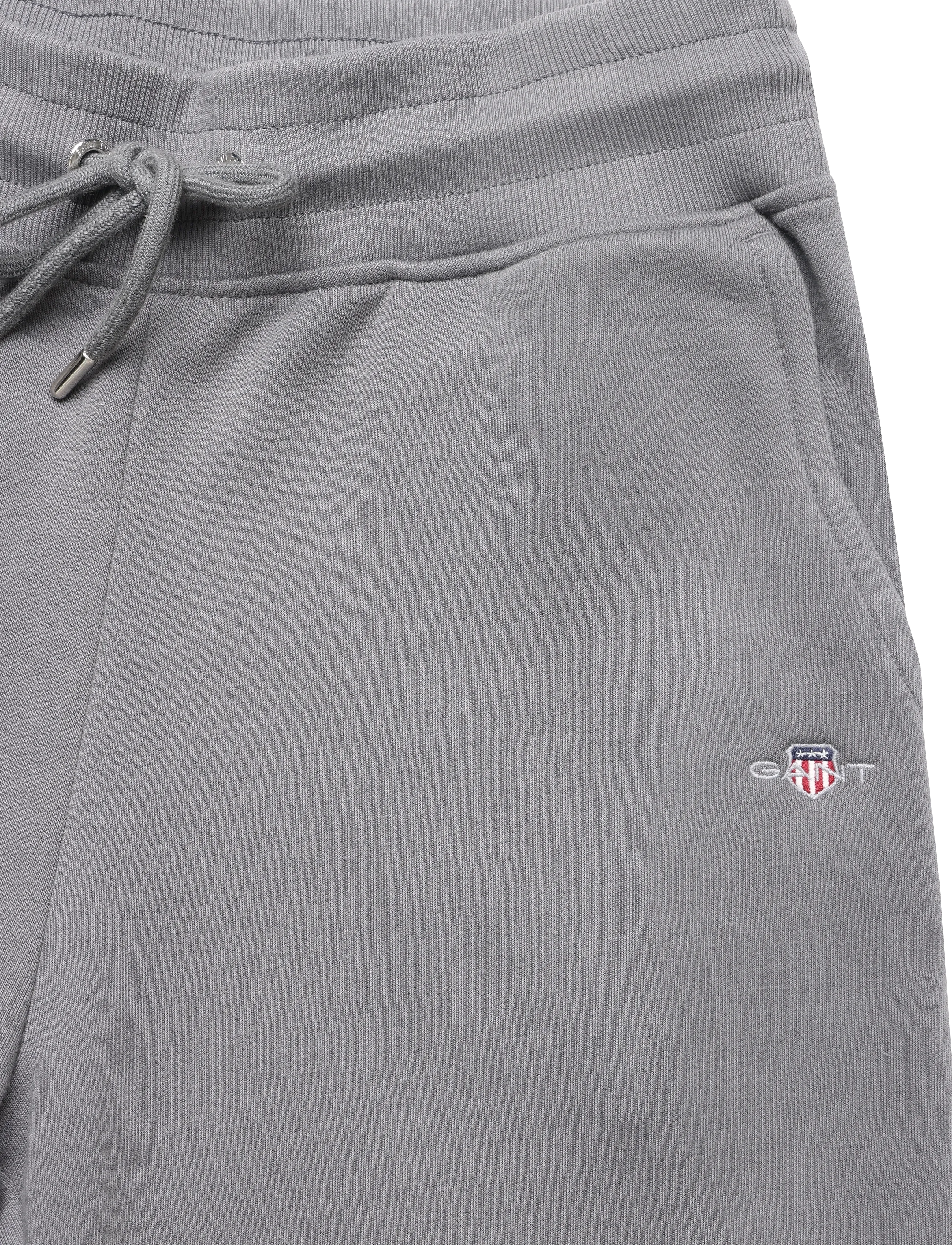 Gant - REG SHIELD SWEATPANTS - shoppa efter tillfälle - mid grey - 2