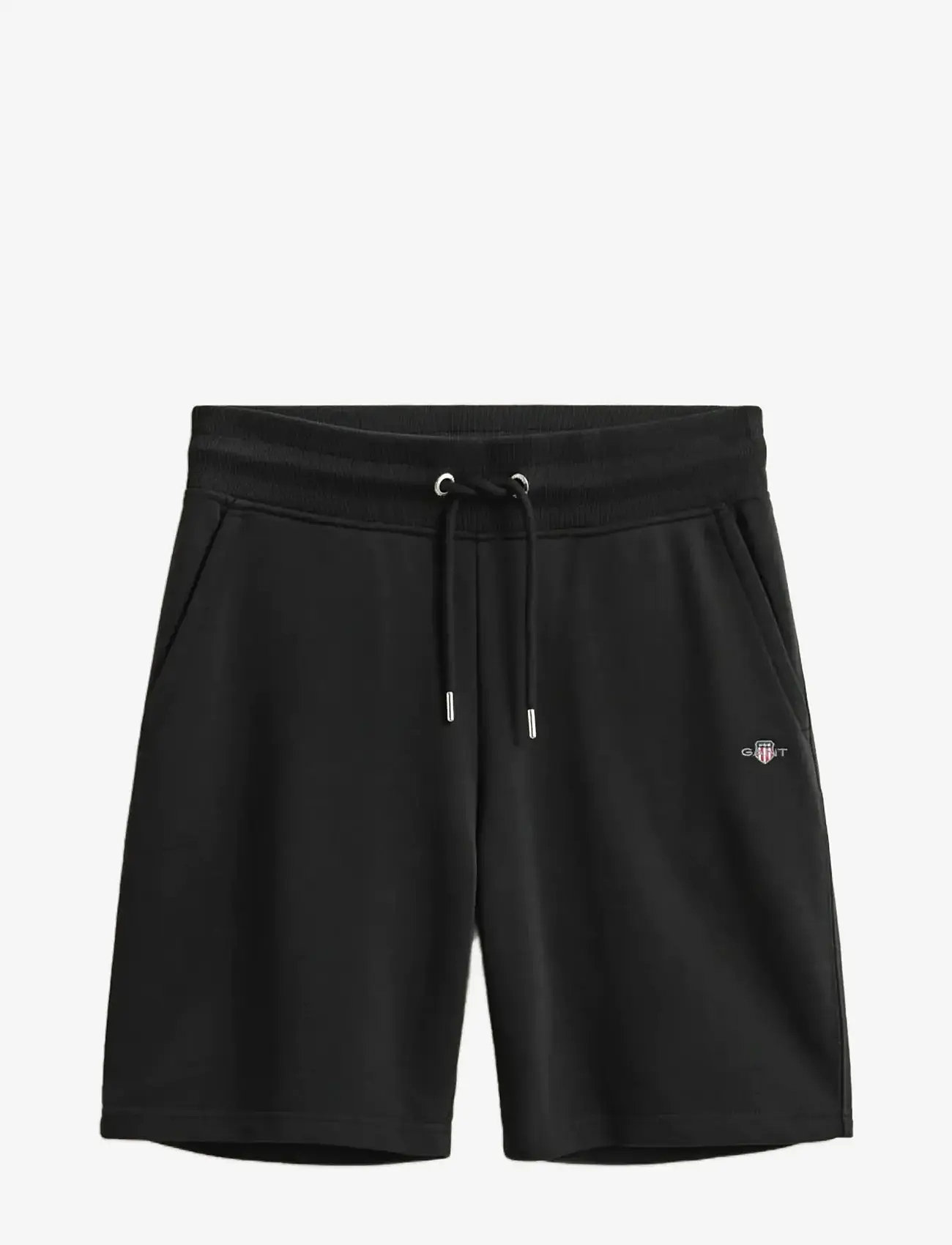 GANT - REG SHIELD SWEAT SHORTS - sweatshorts - black - 1